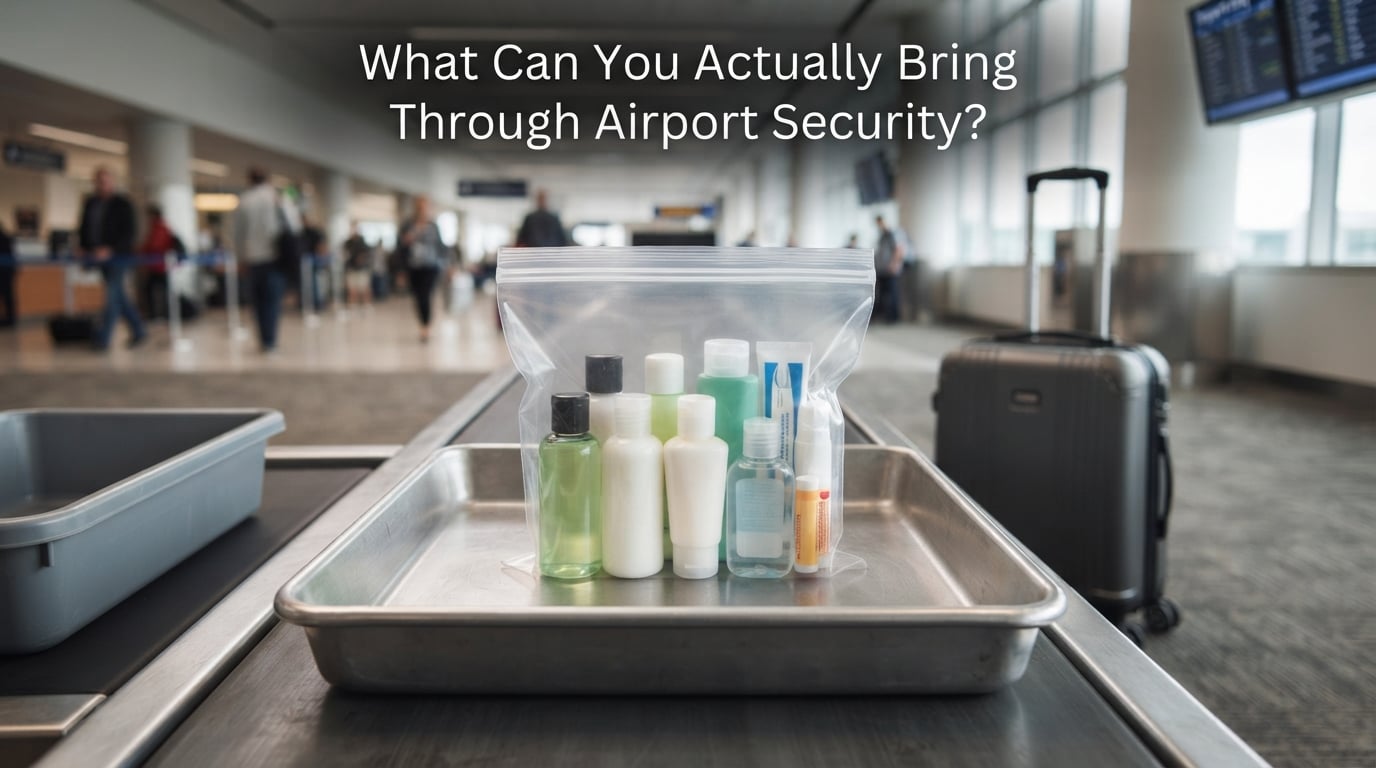 What Can You Actually Bring Through Airport Security?