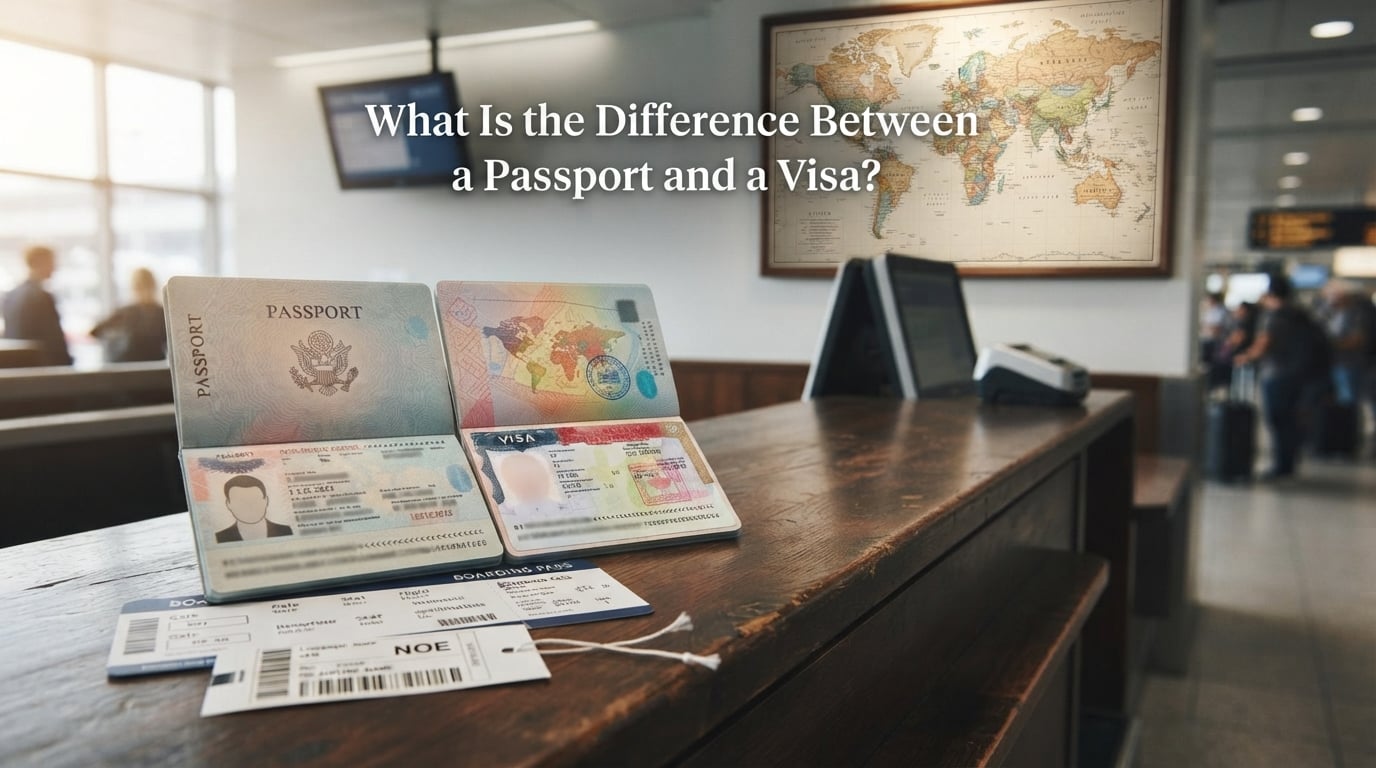 What Is the Difference Between a Passport and a Visa?