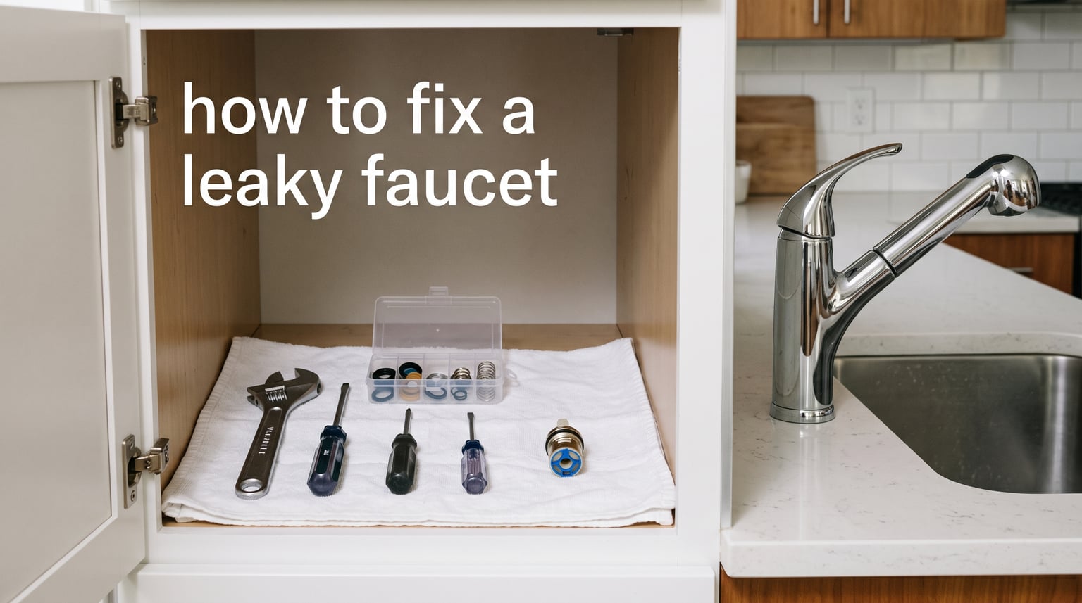 how to fix a leaky faucet