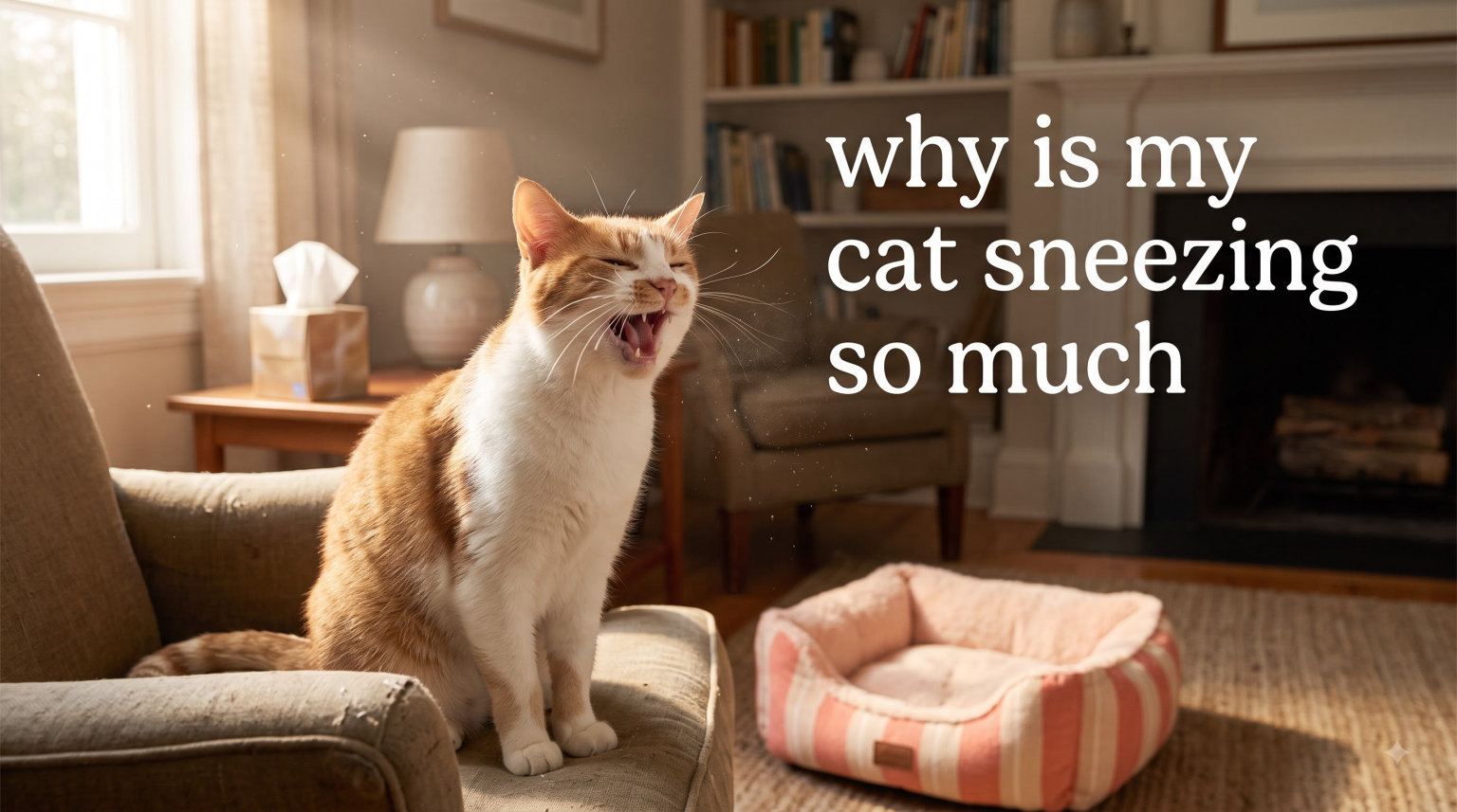 why is my cat sneezing so much