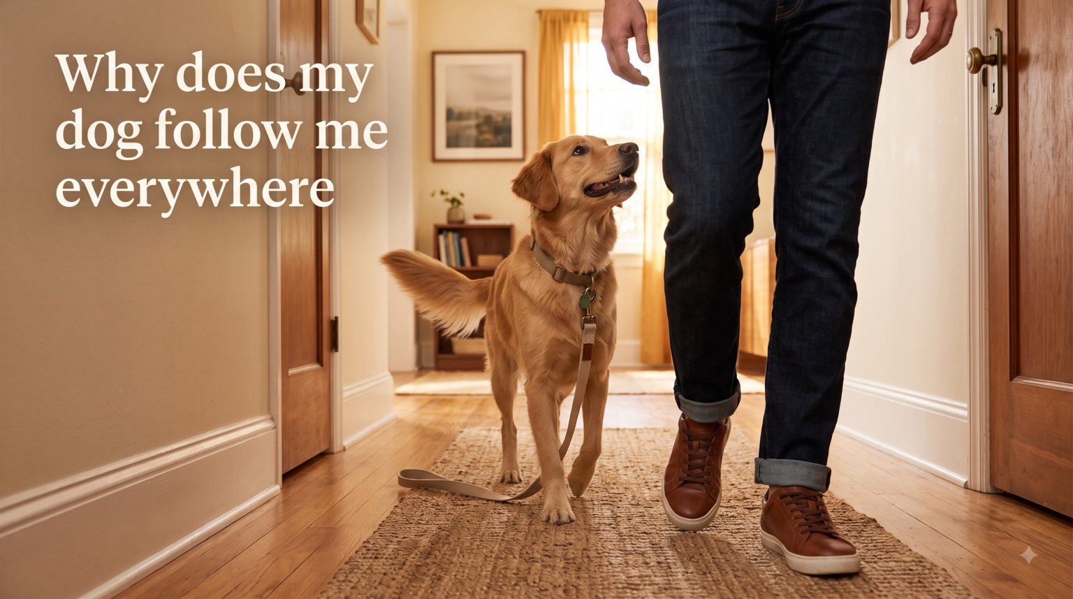 why does my dog follow me everywhere