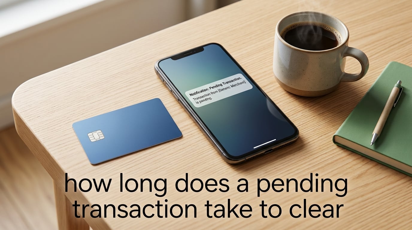 how long does a pending transaction take to clear
