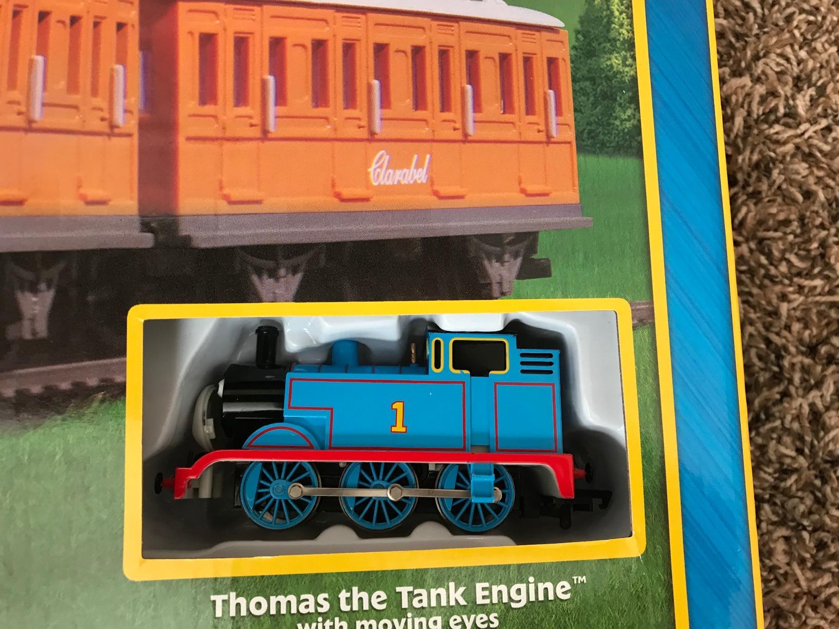 Bachmann Trains Thomas with Annie and Clarabel RTR Electric Train HO Scale | Complete Starter Set, Locomotive, Rolling Stock, Track, Power Pack and Speed Controller, Build Your Model Railroad, 642 customer photo 2