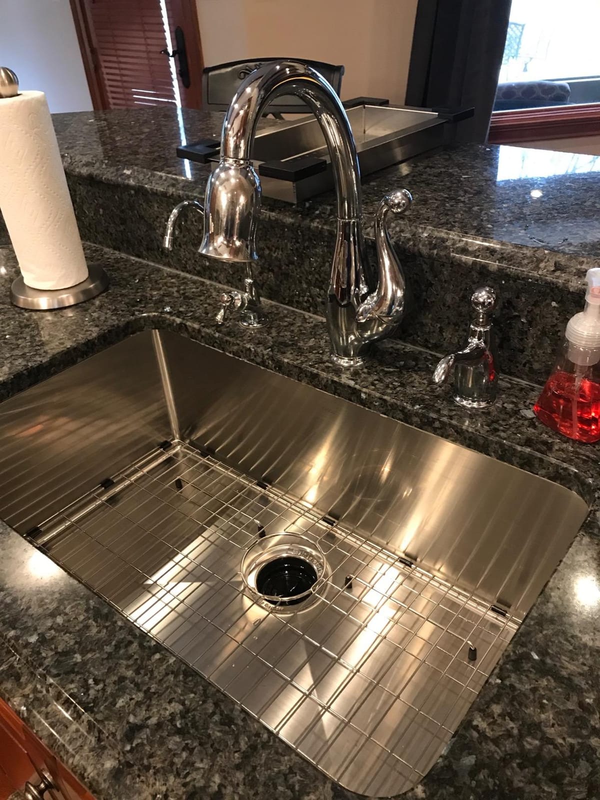 Kraus KHU100-32 Standart PRO 16 Gauge Undermount Single Bowl Stainless Steel Kitchen Sink, 32 Inch customer photo 2