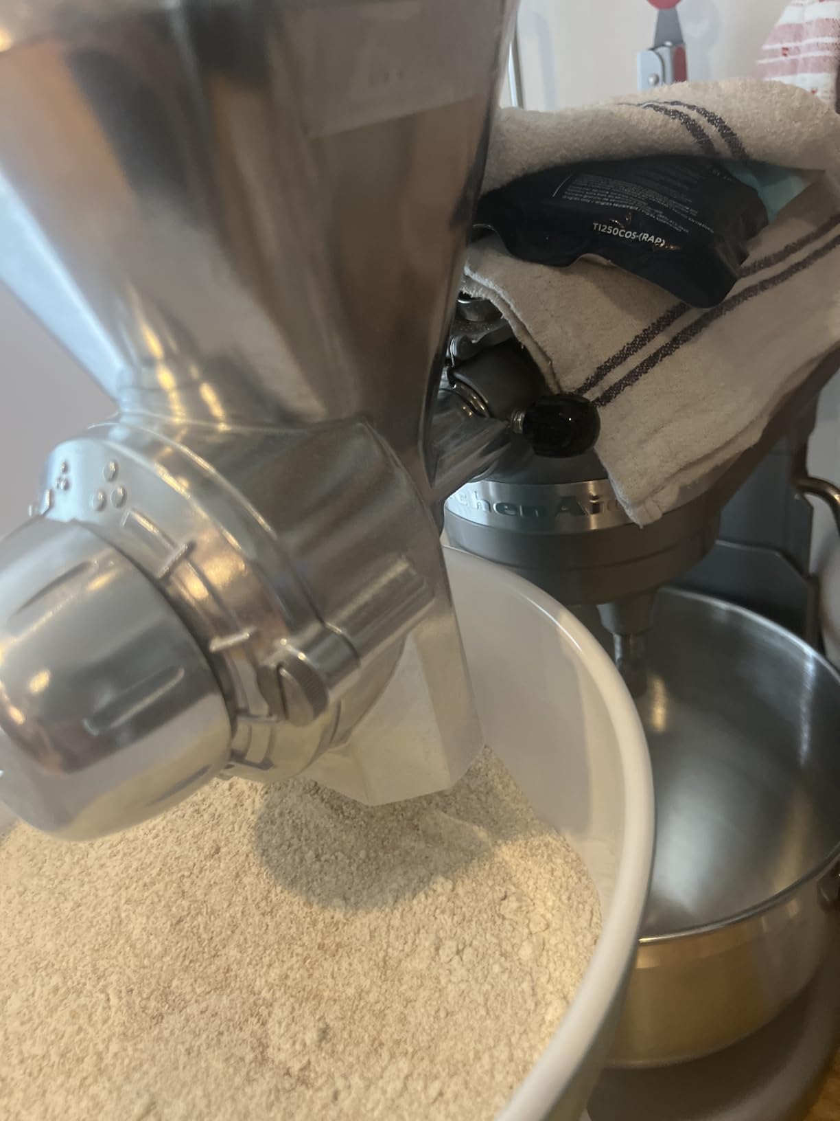 KitchenAid KGM All Metal Grain Mill Attachment for KitchenAid Stand Mixers customer photo 1