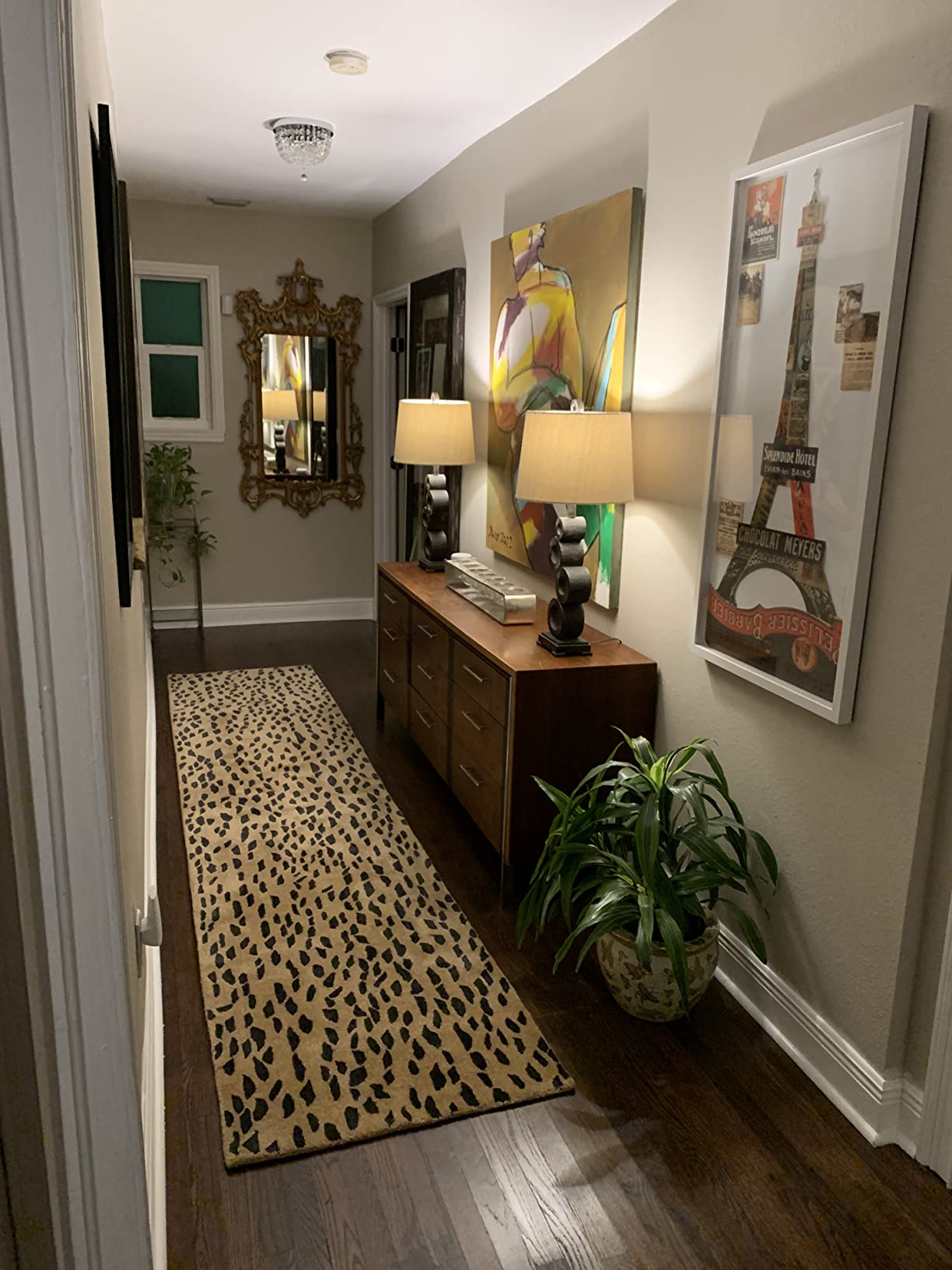 SAFAVIEH Soho Collection Area Rug - 6' x 9', Beige & Brown, Handmade Wool, Ideal for High Traffic Areas in Living Room, Bedroom (SOH721A) customer photo 1