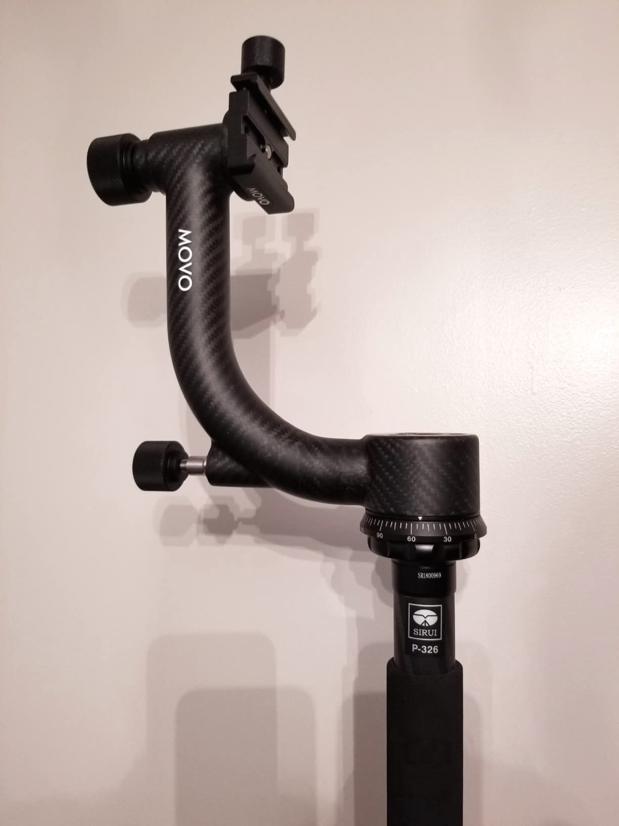 SIRUI Camera Monopod P-326 6 Section Carbon Fiber Compact Lightweight Travel Monopod customer photo 1