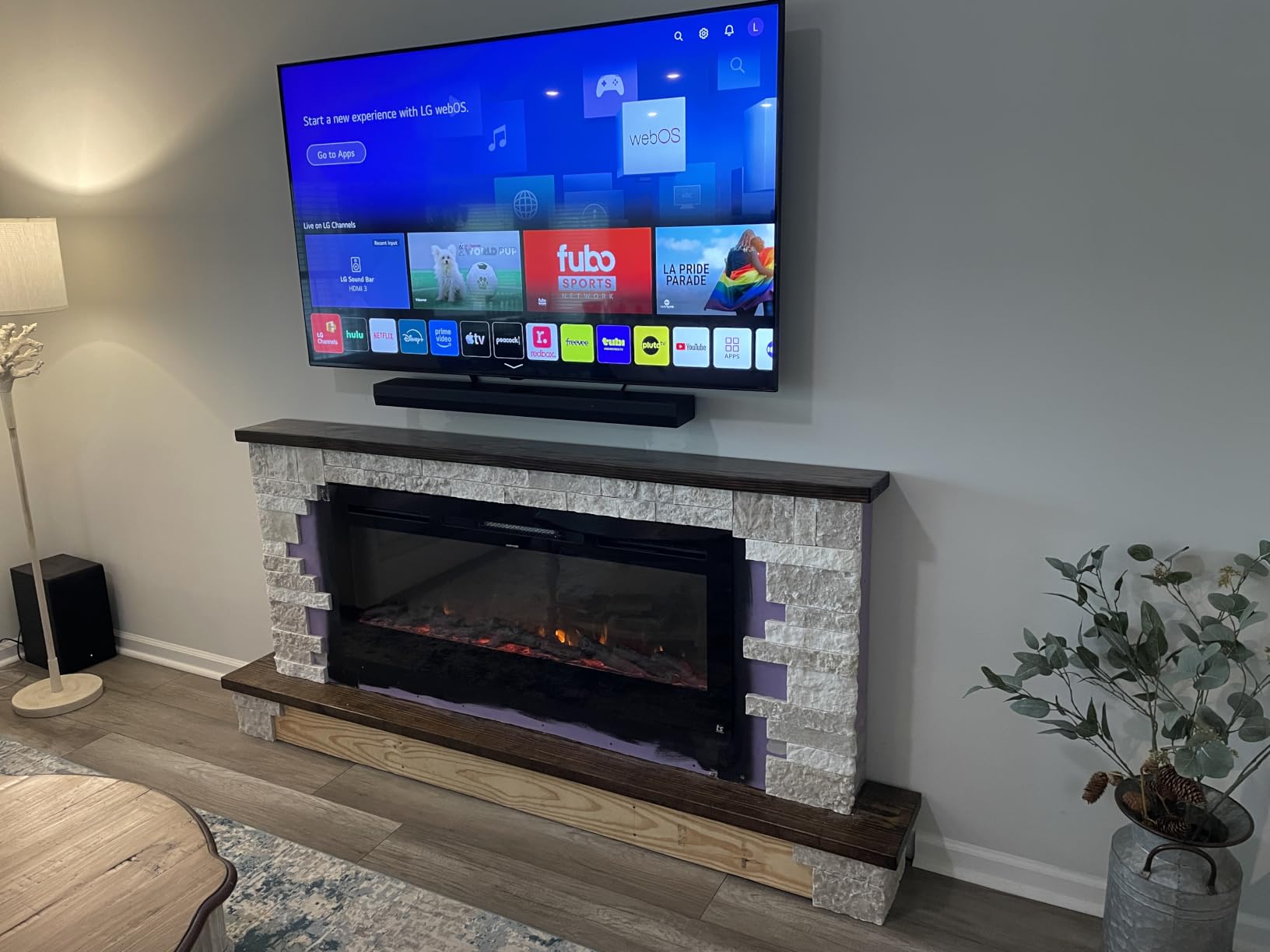 Touchstone Smart Electric Fireplace-The Forte 40