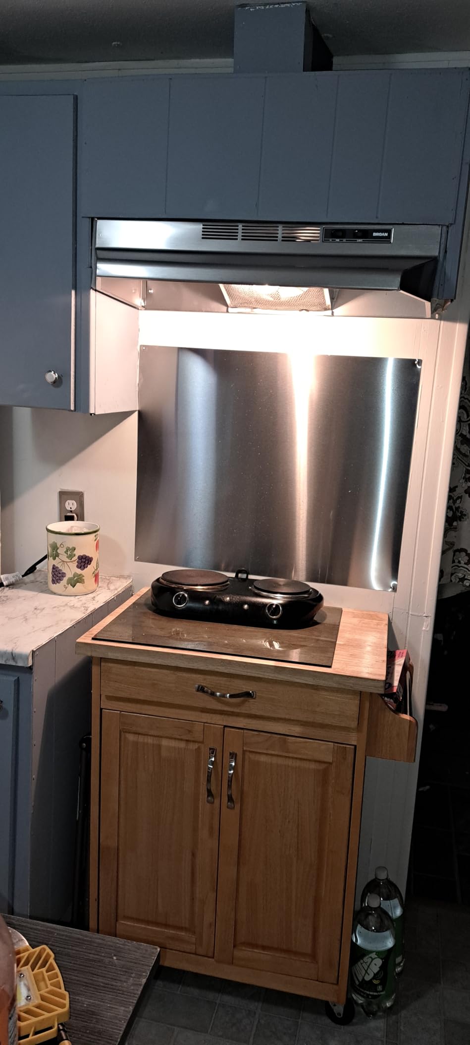 Broan-NuTone 30-Inch Fingerprint Resistant Convertible Under-Cabinet Range Hood, 230 Max Blower CFM, 30