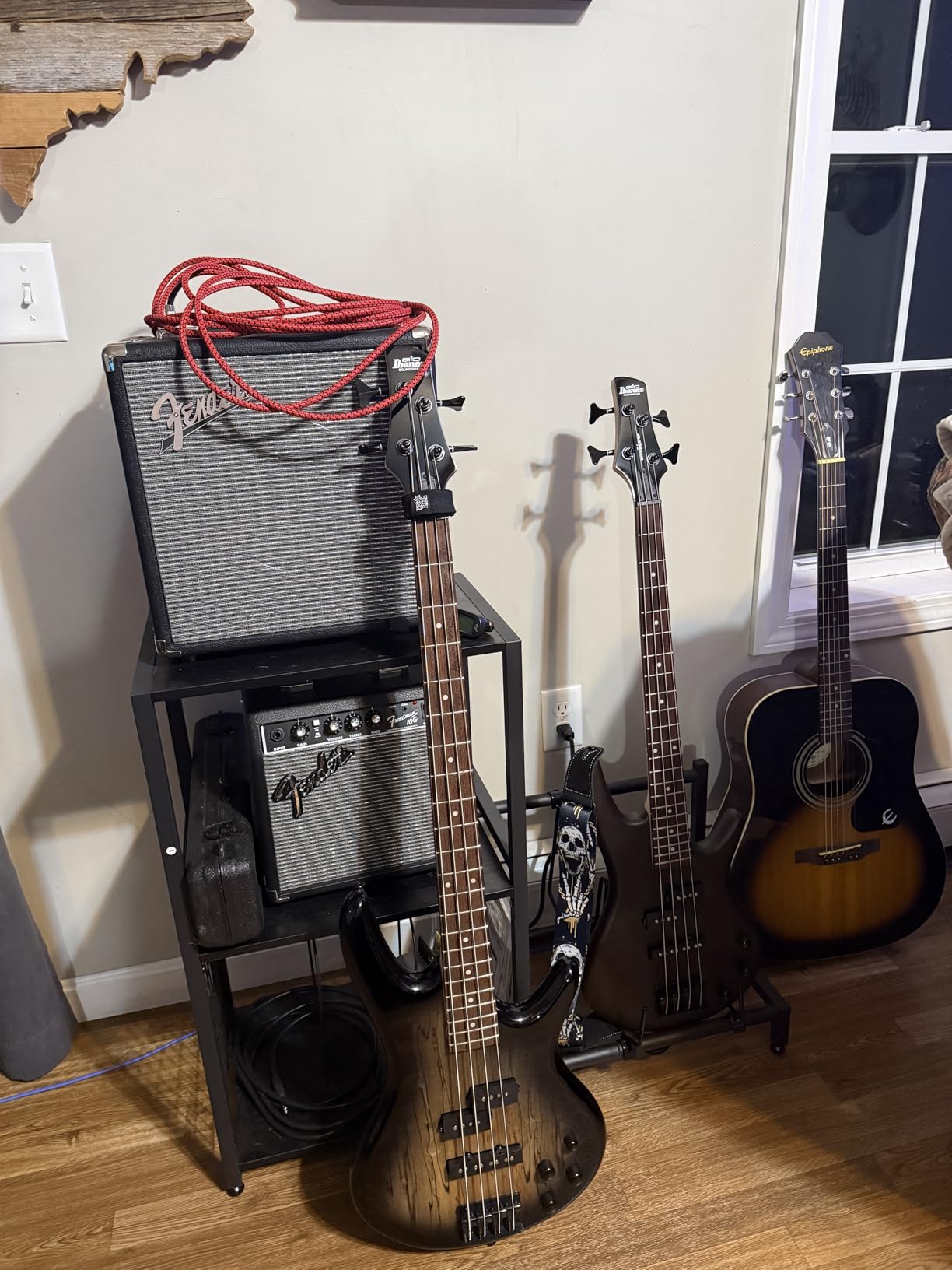 Ibanez Gio GSR200 Bass Guitar, Weathered Black customer photo 1