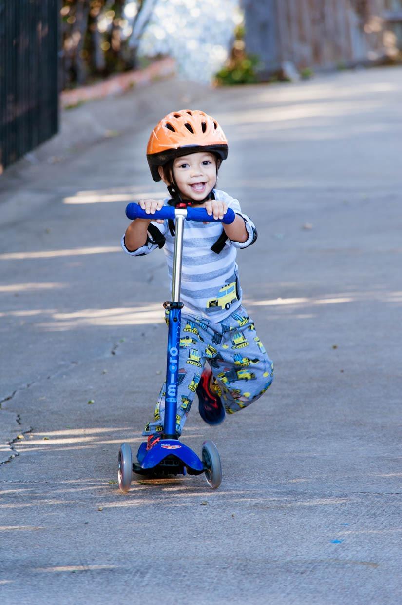 Micro Kickboard | Mini Kids Scooter for Ages 2-5 | Children up to 110 lbs | 3 Wheel Lean-to-Steer Design | Adjustable T Bar | Smooth Ride PU Wheels | Swiss Design customer photo 2