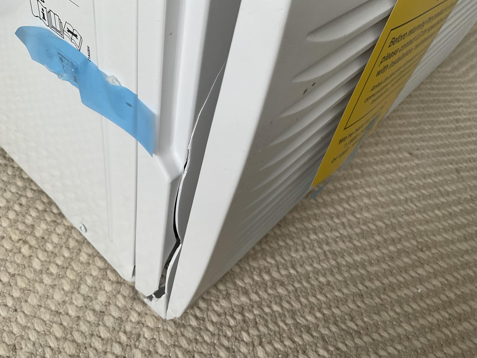 LG 10,000 BTU Through the Wall Air Conditioner, 115V, Cools up to 440 Sq. Ft. for Bedroom, Living Room, Apartment, with Remote, 3 Cool & Fan Speeds, Wall AC Unit, White customer photo 1