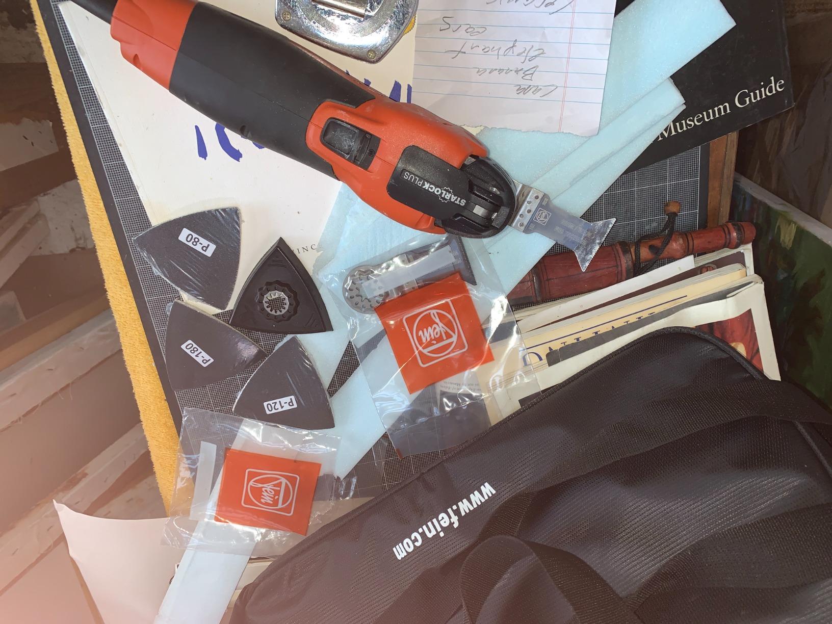 Fein MultiMaster MM 500 Start Oscillating Kit | For Interior Construction & Renovation, 350W, Starlock Max Mount, QuickIn System customer photo 2