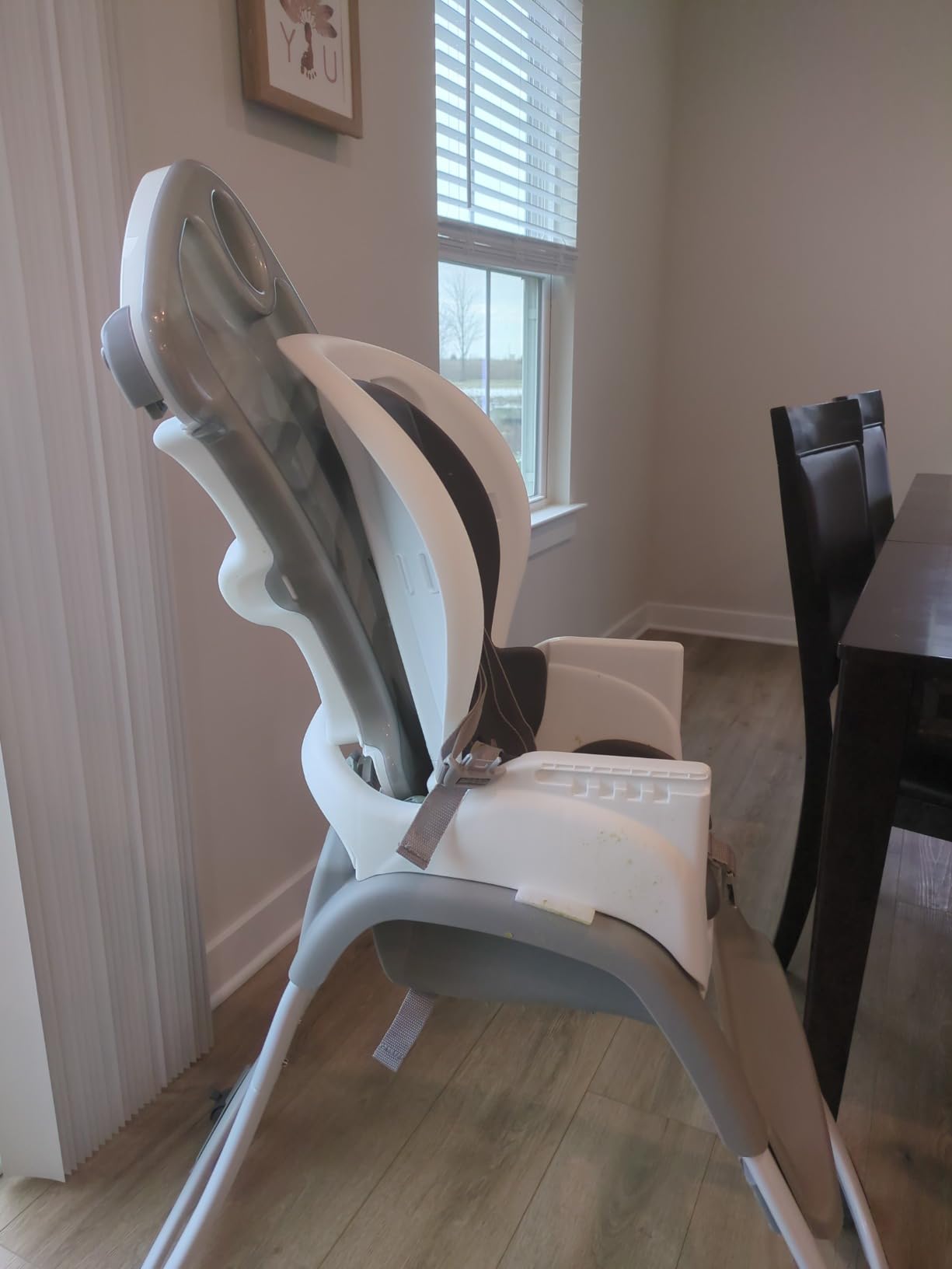 Ingenuity SmartClean Trio Elite 3-in-1 Convertible Baby High Chair, Toddler Chair, and Dining Booster Seat, For Ages 6 Months and Up, Unisex - Slate customer photo 2