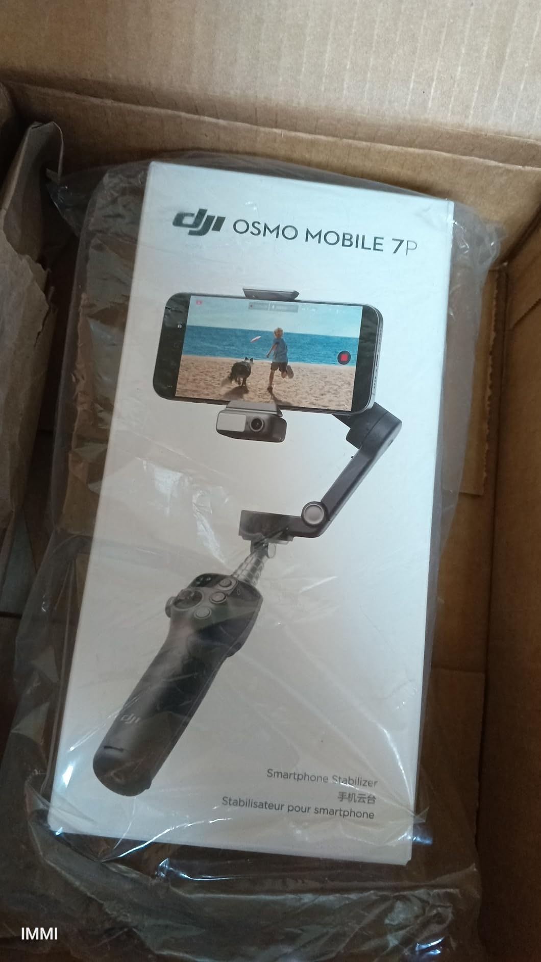 DJI Osmo Mobile 7P Gimbal Stabilizer for iPhone & Android, Native Tracking | Lighting, 3-Axis Phone Gimbal, Quick Launch, One-Tap Edit, Built-in Extension Rod & Tripod, 10hrs Use customer photo 1