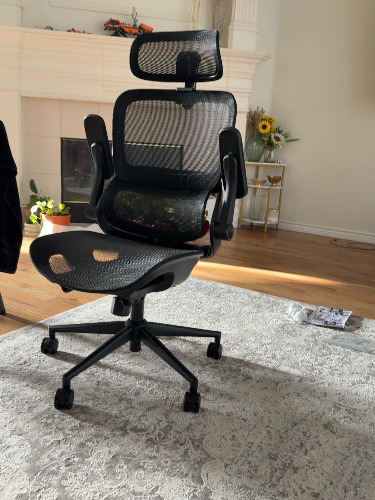 SIHOO M18 Ergonomic Office Chair, Mesh Back Desk Chair with Headrest customer photo 1
