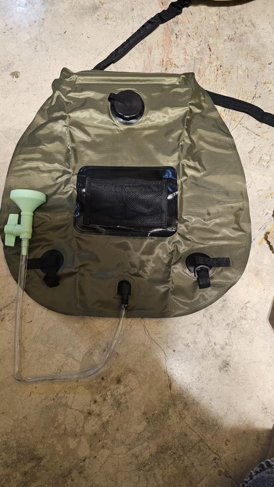 Solar Shower Bag | 5 Gal/20L Solar Heating Camping Shower Bag | Removable Hose | On-Off Switchable Shower Head | Ducha Portatil | Traveling Shower | Portable Shower for Beach Swimming, Hiking customer photo 1
