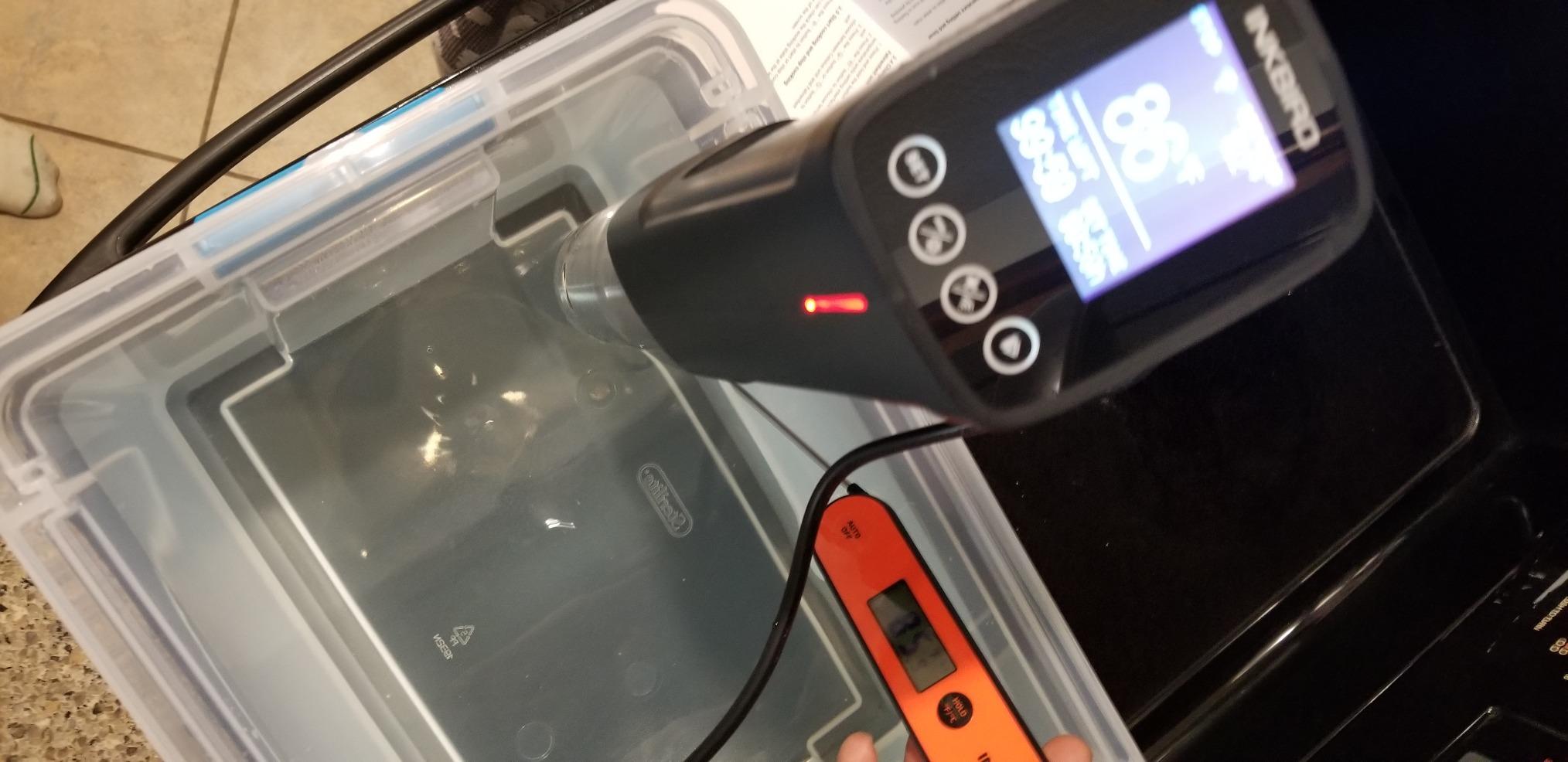 NKBIRD WIFI Sous Vide Cooker ISV-100W, 1000 Watts Fast-Heating W/Free APP,Sous Vide Machine Immersion Circulator w/ 14 Free Preset Recipes, Thermal Immersion w/Smart Timer, Calibration Function customer photo 1