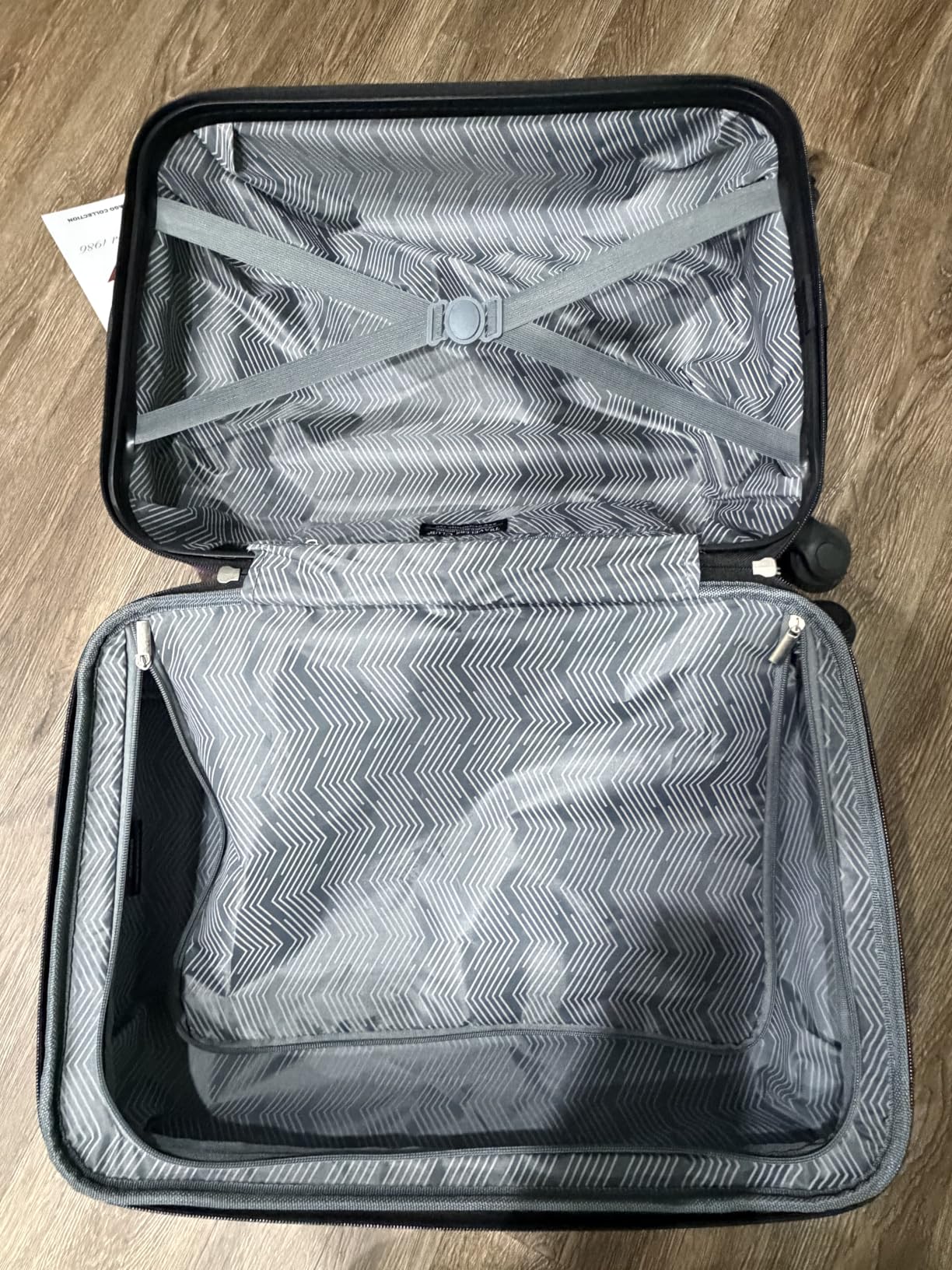 Chicago Hardside Expandable Spinner Luggages, Navy Blue, 5 Piece Set, TCL-77995-410 customer photo 2