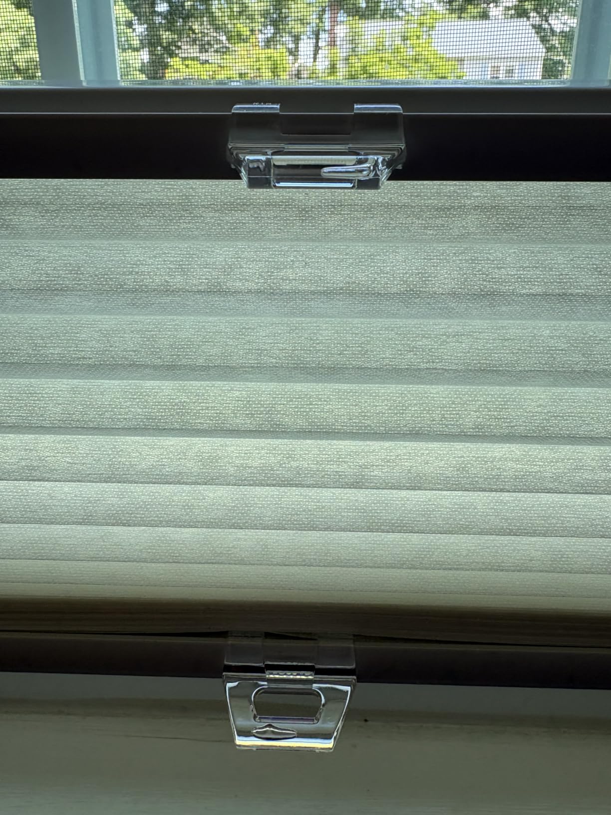 Cordless Cellular Top Down Bottom Up Light Filtering Shade 34 1/2 W x 48 H, White (Arrives 1/4