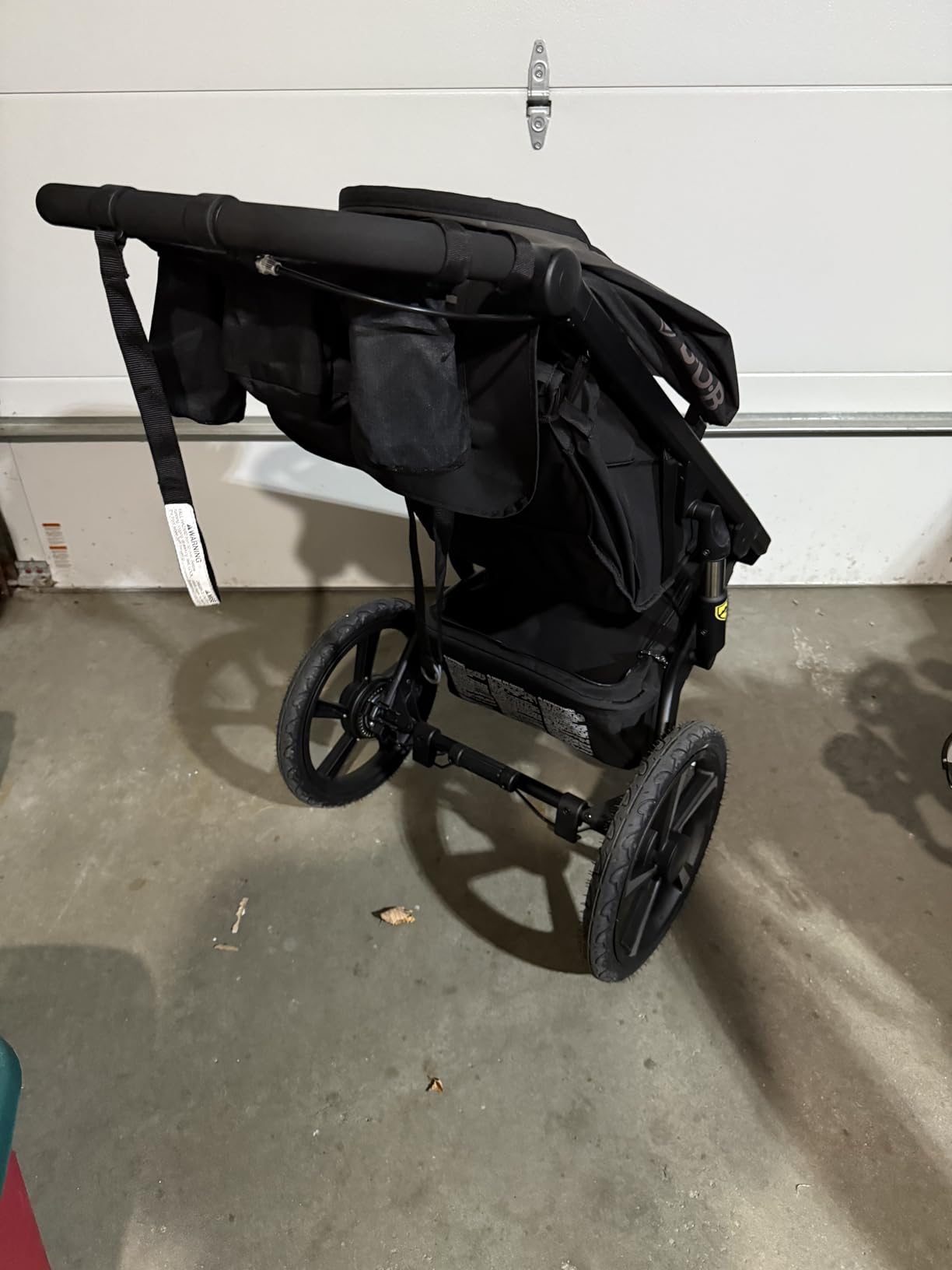 BOB Gear Alterrain Pro Jogging Stroller - Black | All Terrain, All Weather Jogger Stroller; SmoothShox Suspension & Air-Filled Tires; Car Seat Compatible customer photo 2