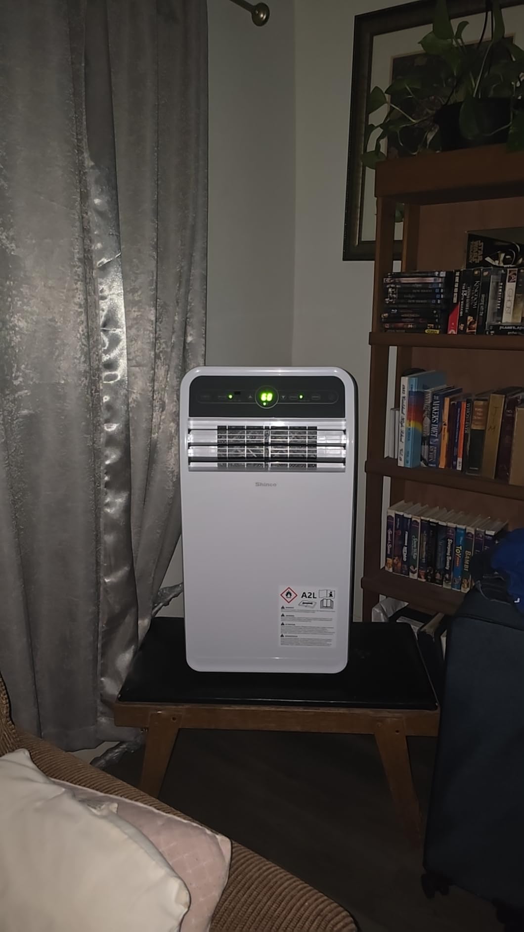 Shinco 12,000 BTU (7,500 BTU SACC) Portable Air Conditioner, Portable AC Unit with Built-in Cool, Dehumidifier&Fan Modes for Room up to 450 sq.ft, with Remote Control, 24 Hour Timer, Installation Kit customer photo 1