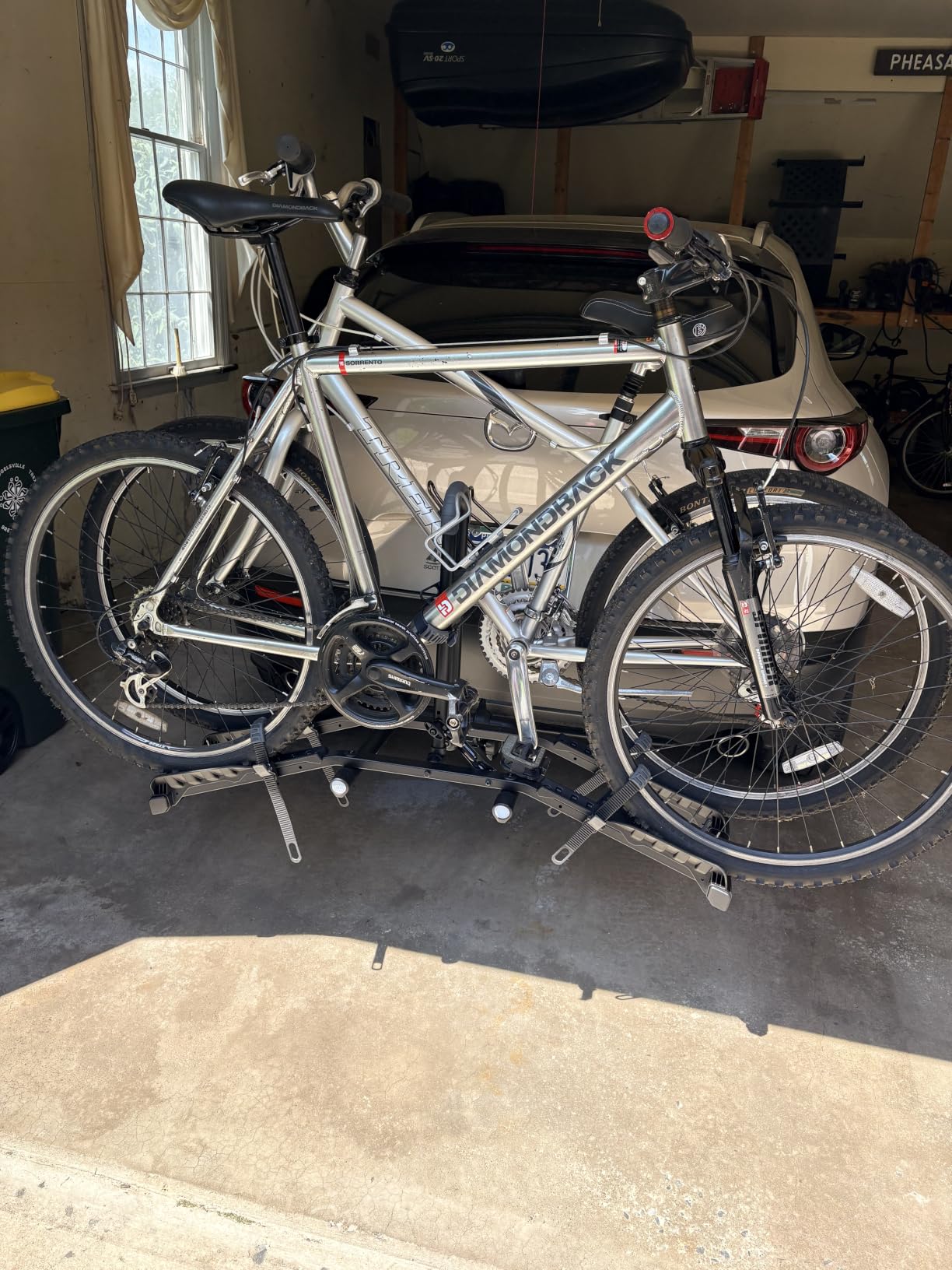 Hollywood Racks Destination 2 Hitch Bike Rack, Transports 2 Bikes up to 35 lbs Each customer photo 1