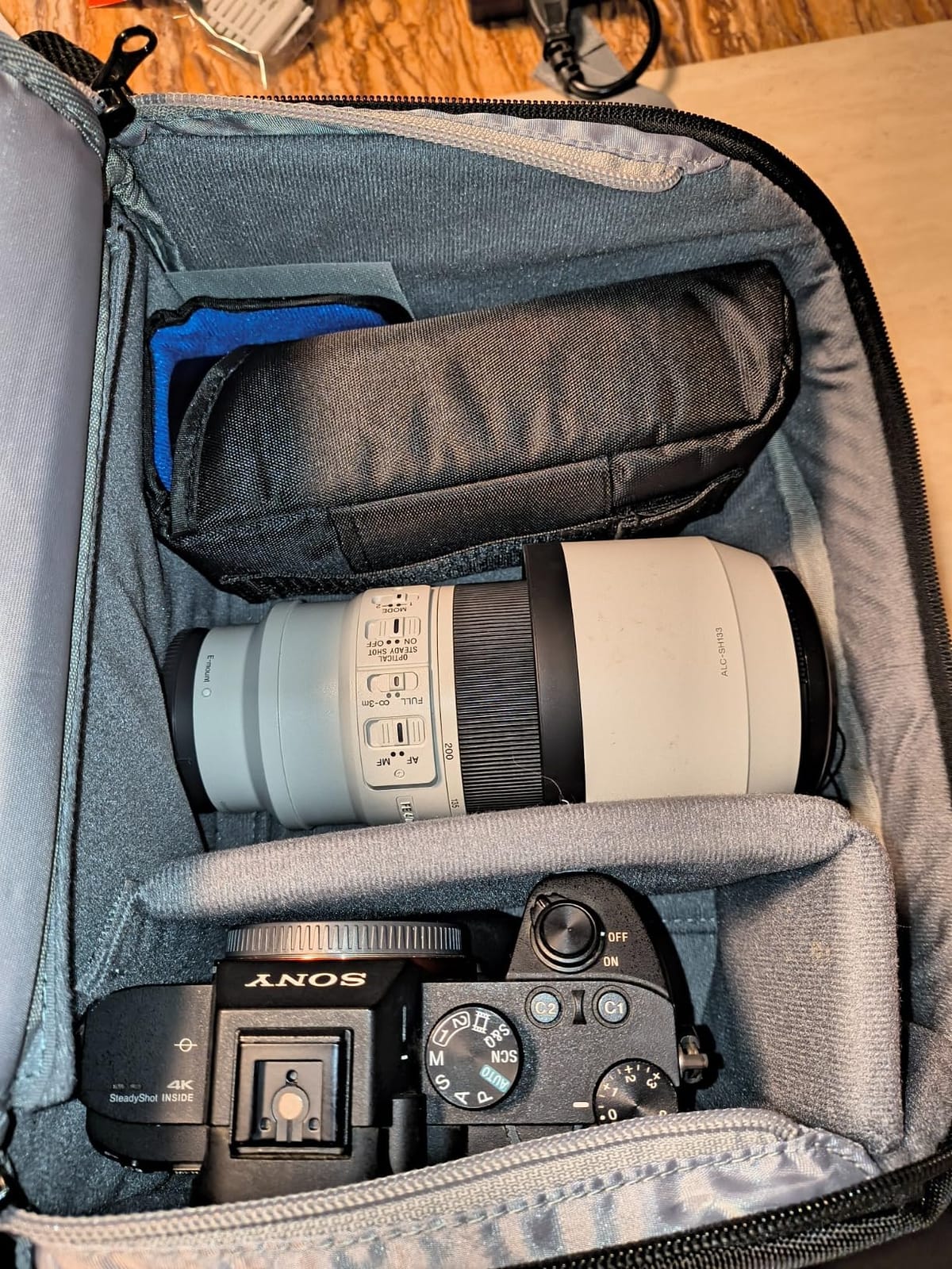 TARION Professional Camera Backpack for Photographers Medium 15L PBL | Quick Top Side Access, 15.6