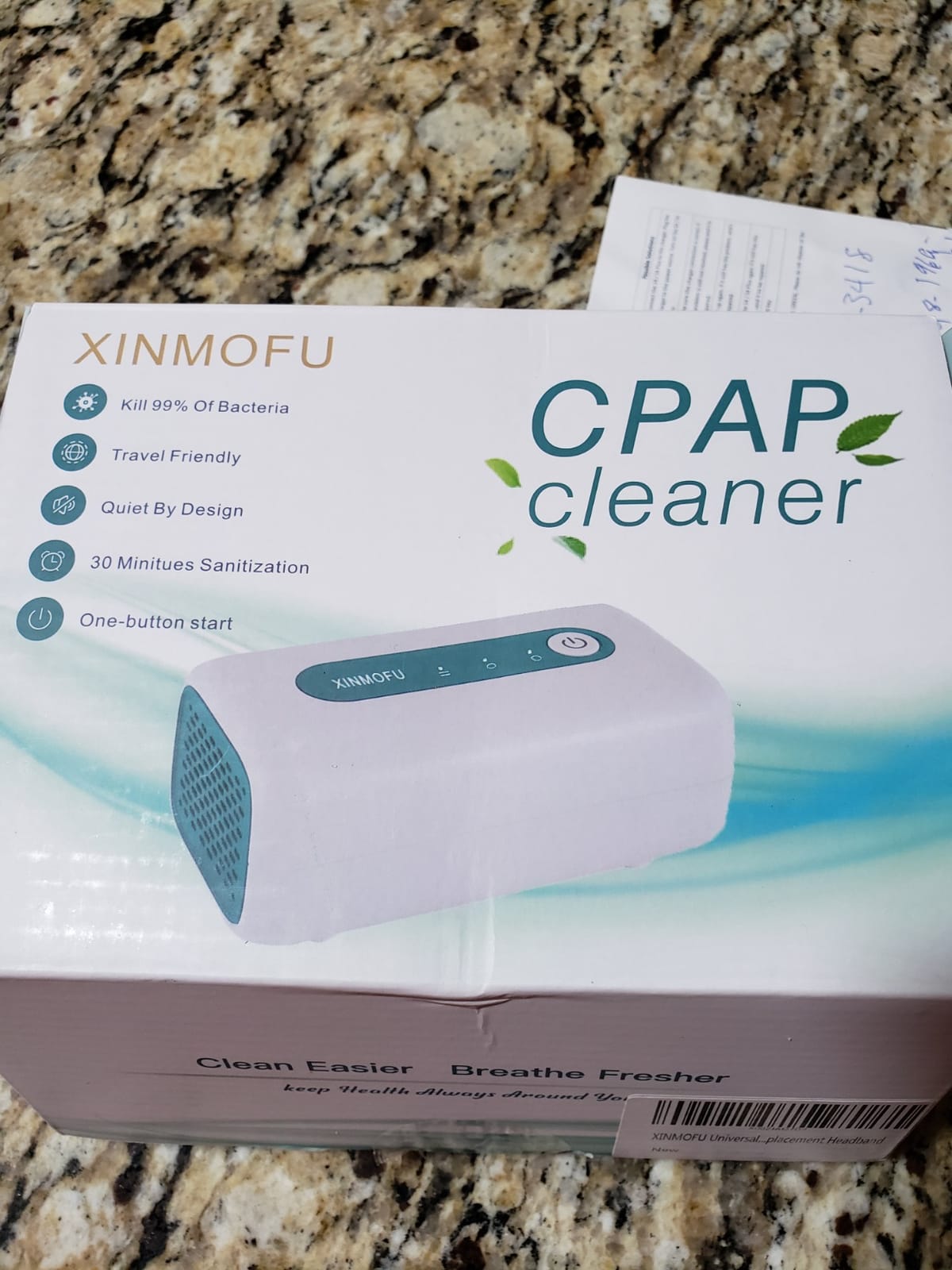 iSonic CPAP Ultrasonic Cleaner - Deep Cleaning for CPAP Masks, Hoses and Sleep Apnea Accessories (Medium) customer photo 1