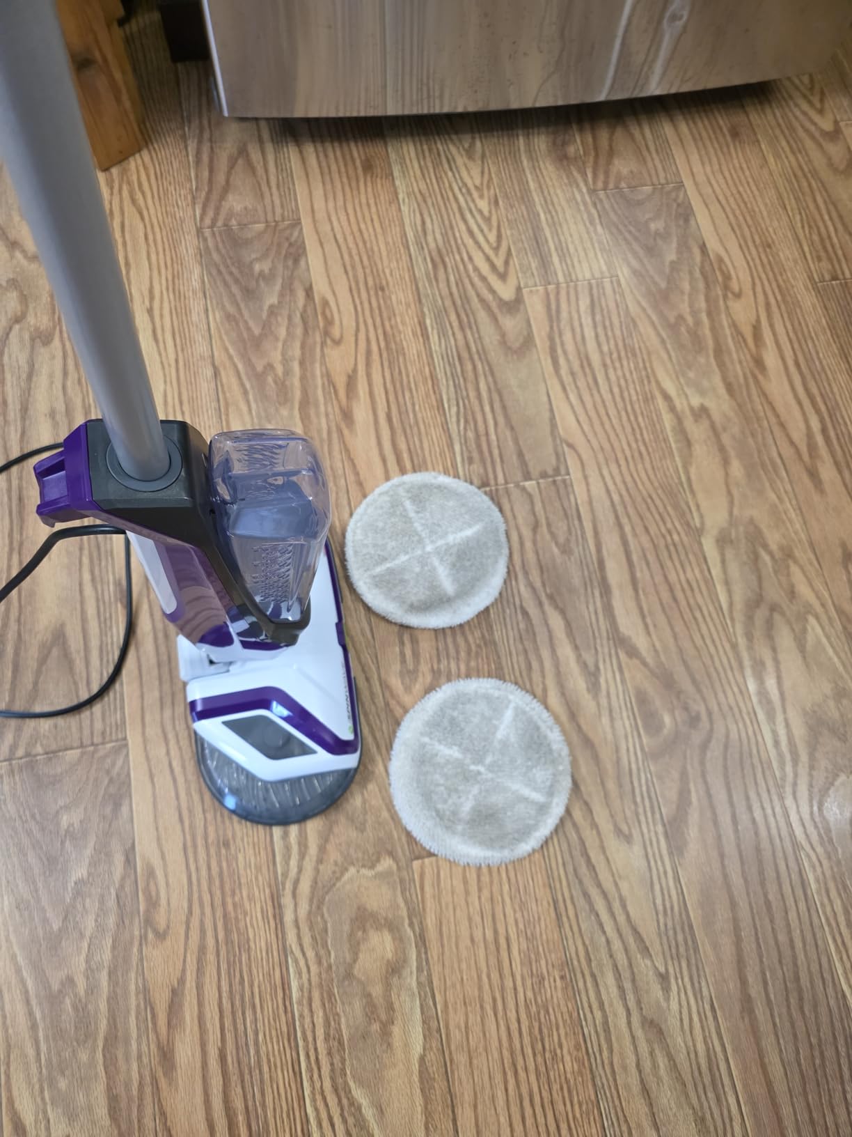 BISSELL SpinWave Pet Hard Floor Corded Spin Mop, 20399 | Washable pads for stain removal; pet-formula compatible; electric spin mop for sealed hard floors customer photo 2