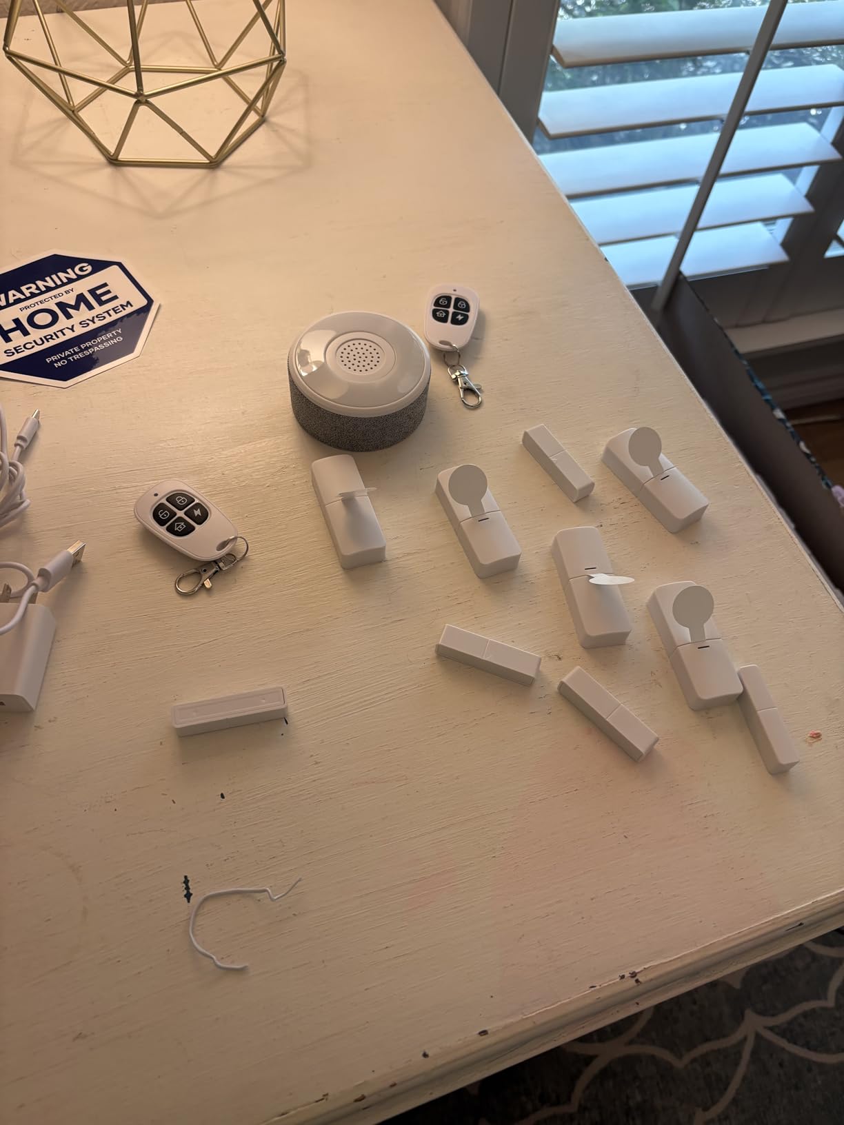 WiFi Door Alarm System, 8-Piece DIY Wireless Alarm Kit with Door Sensors customer photo 1