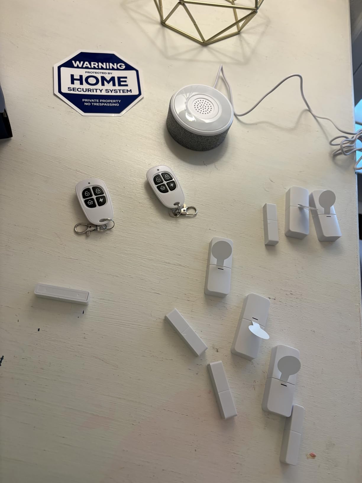 WiFi Door Alarm System, 8-Piece DIY Wireless Alarm Kit with Door Sensors customer photo 2