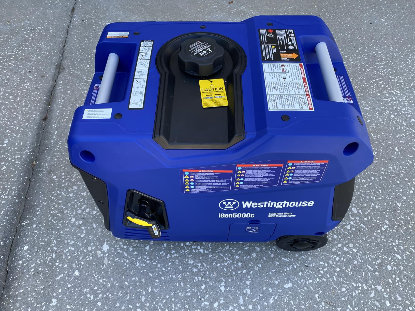 Westinghouse 5000 Peak Watt Super Quiet Portable Inverter Generator, Remote Electric Start with Auto Choke, RV Ready 30A Outlet, Gas Powered, CO Sensor, Parallel Capable customer photo 2