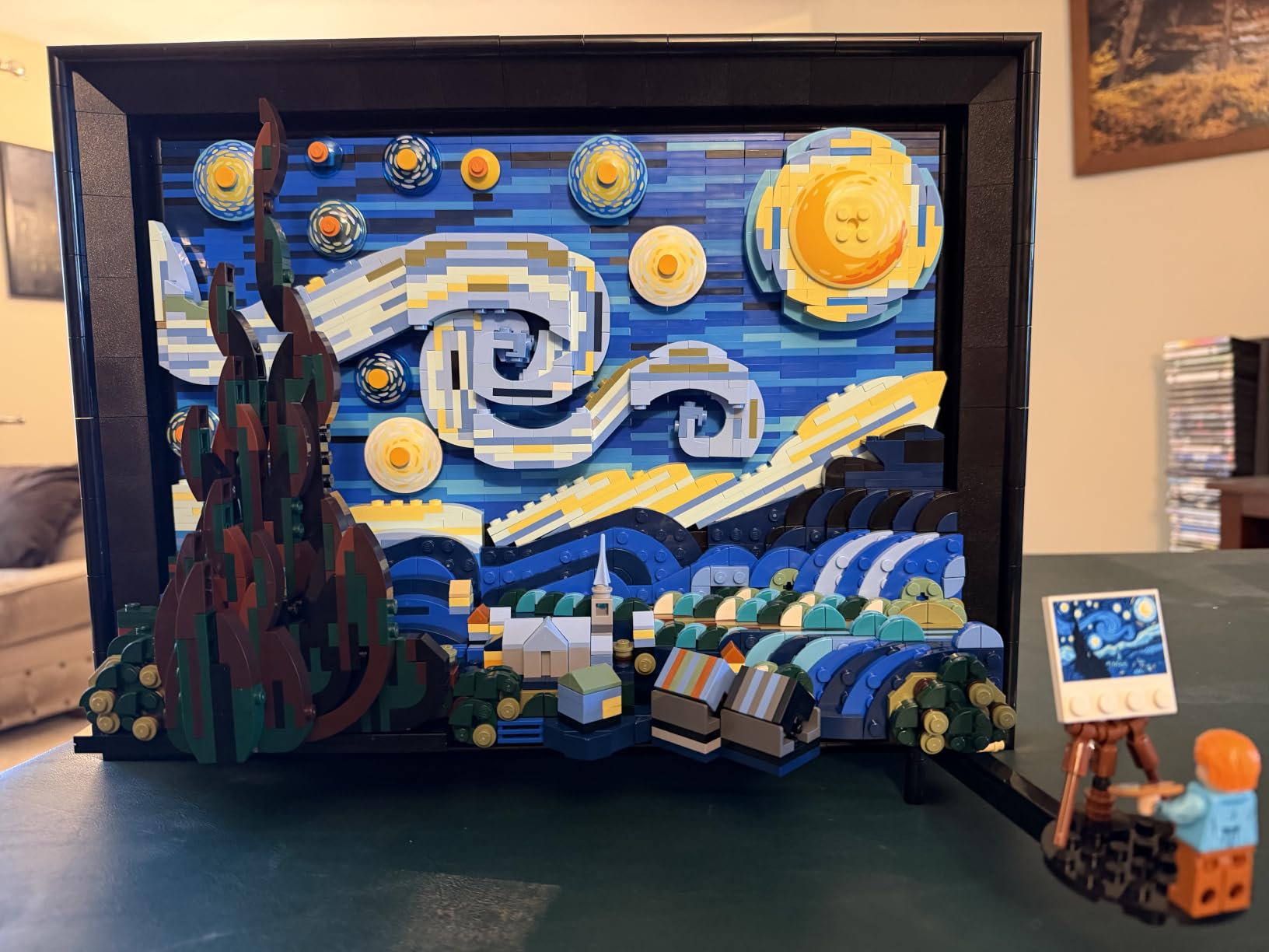 LEGO Ideas Vincent Van Gogh The Starry Night Building Set 21333 customer photo 1