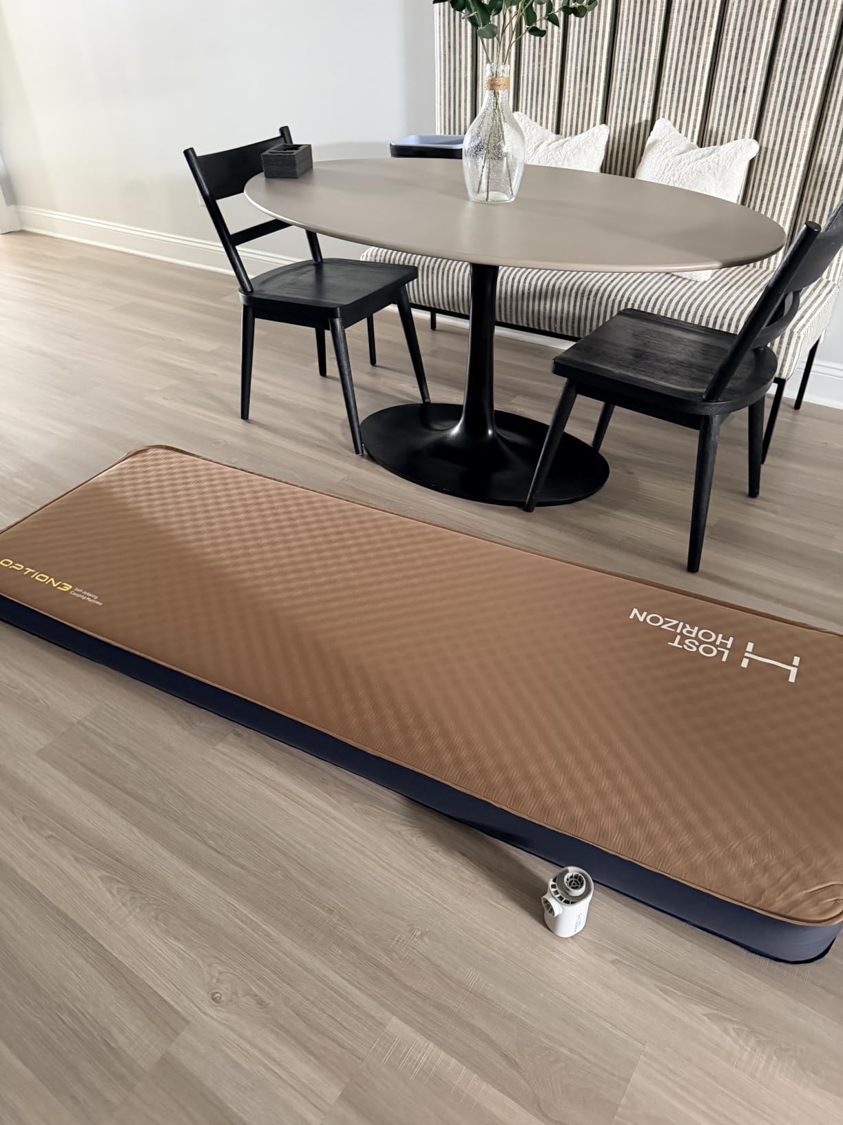 Lost Horizon Air & Foam Camping Mattress, Self-Inflating Sleeping Pad, 4.5