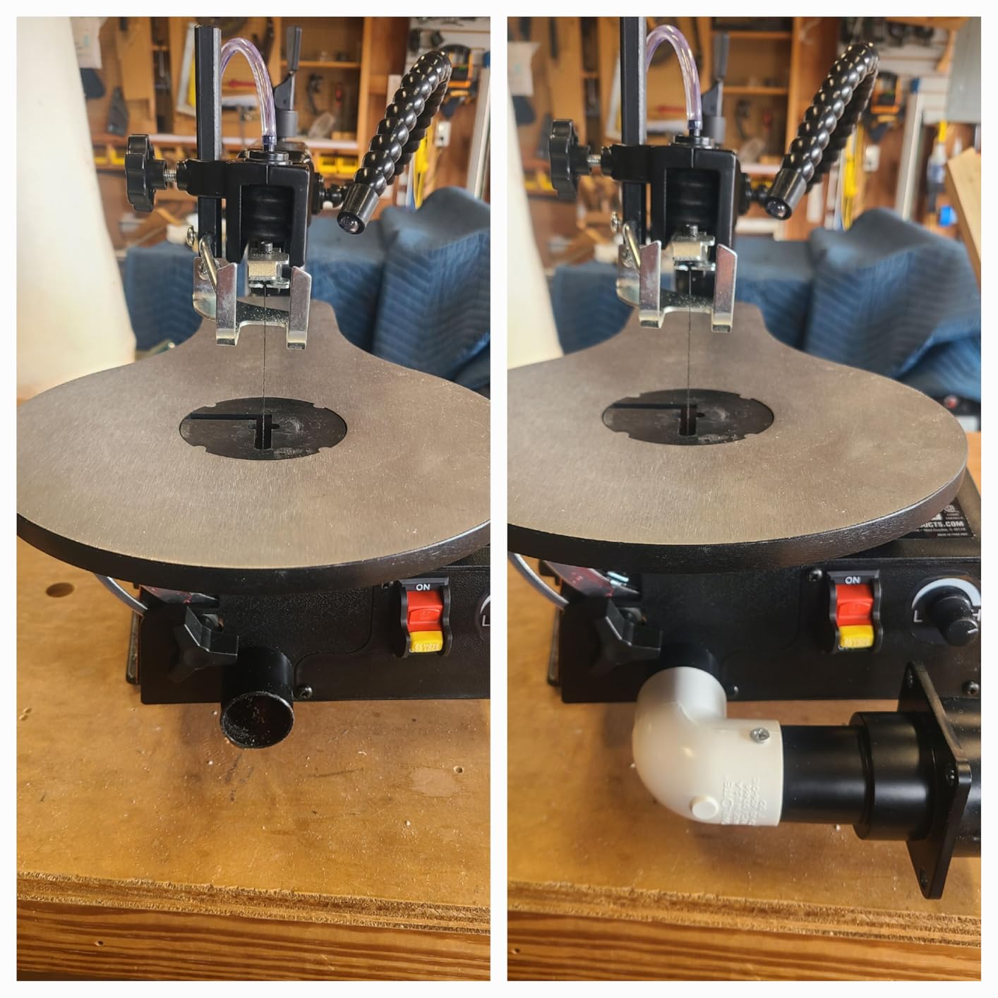 WEN 3923 16-Inch Variable Speed Scroll Saw with Work Light and Easy Access Blade Changes customer photo 2