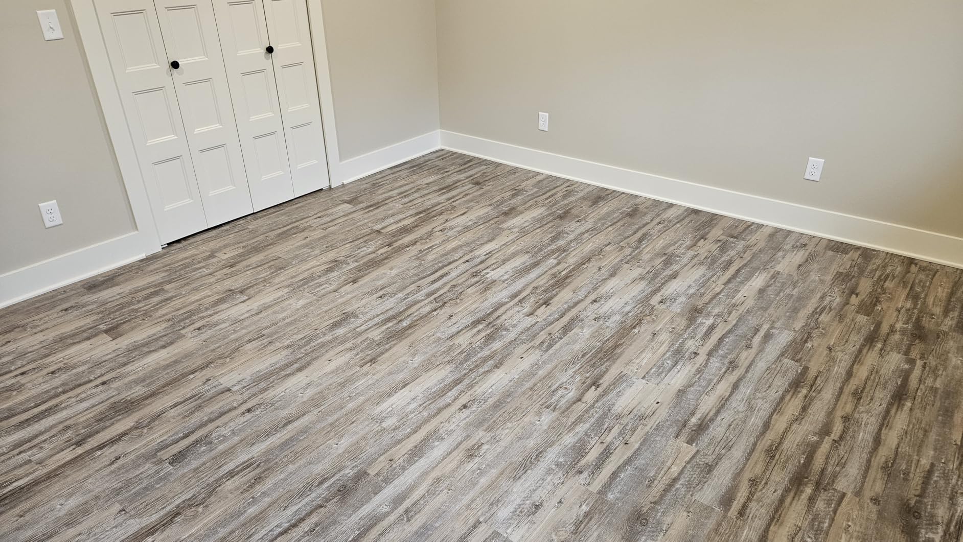 Art3d Wood Texture Peel and Stick Vinyl Floor Planks, 36-Pack, Grey | Cover 54 sq.ft, Waterproof, Self-Adhesive, Scratch Resistant, Premium Vinyl, Ideal for Bedroom, Living Room, Kitchen, RV customer photo 2