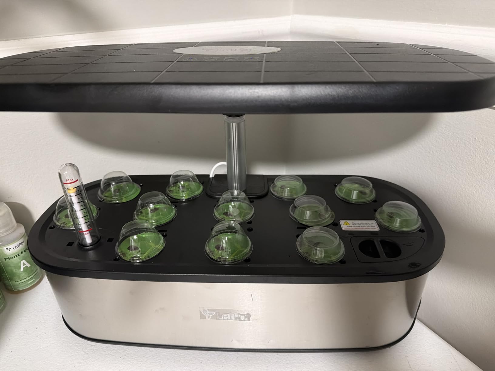 LETPOT LPH-SE Hydroponics Growing System, 12 Pods Smart Herb Garden Kit Indoor, Indoor Garden, APP & WiFi Controlled, with 24W Growing LED, 5.5L Water Tank, Pump System, Automatic Timer customer photo 2