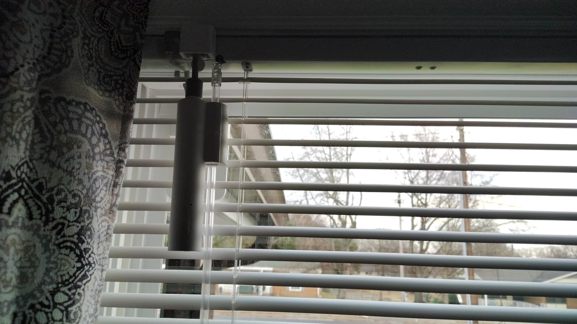 SwitchBot Blind Tilt Motorized Blinds - Smart Electric Blinds, Automatic Blind Opener and Closer, Solar Powered, Light Sensing Control, Add Hub Mini to Make it Compatible with Alexa & Google Home customer photo 1