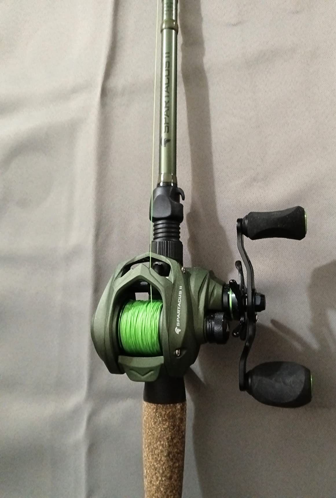 KastKing Spartacus II Twin-Tip Spinning & Casting Fishing Rods | 2-Piece Rods with Extra Tip Section, IM6 Graphite Blanks, PTS Power Transition System, KastFlex Tech, Rubber Cork Handle customer photo 2