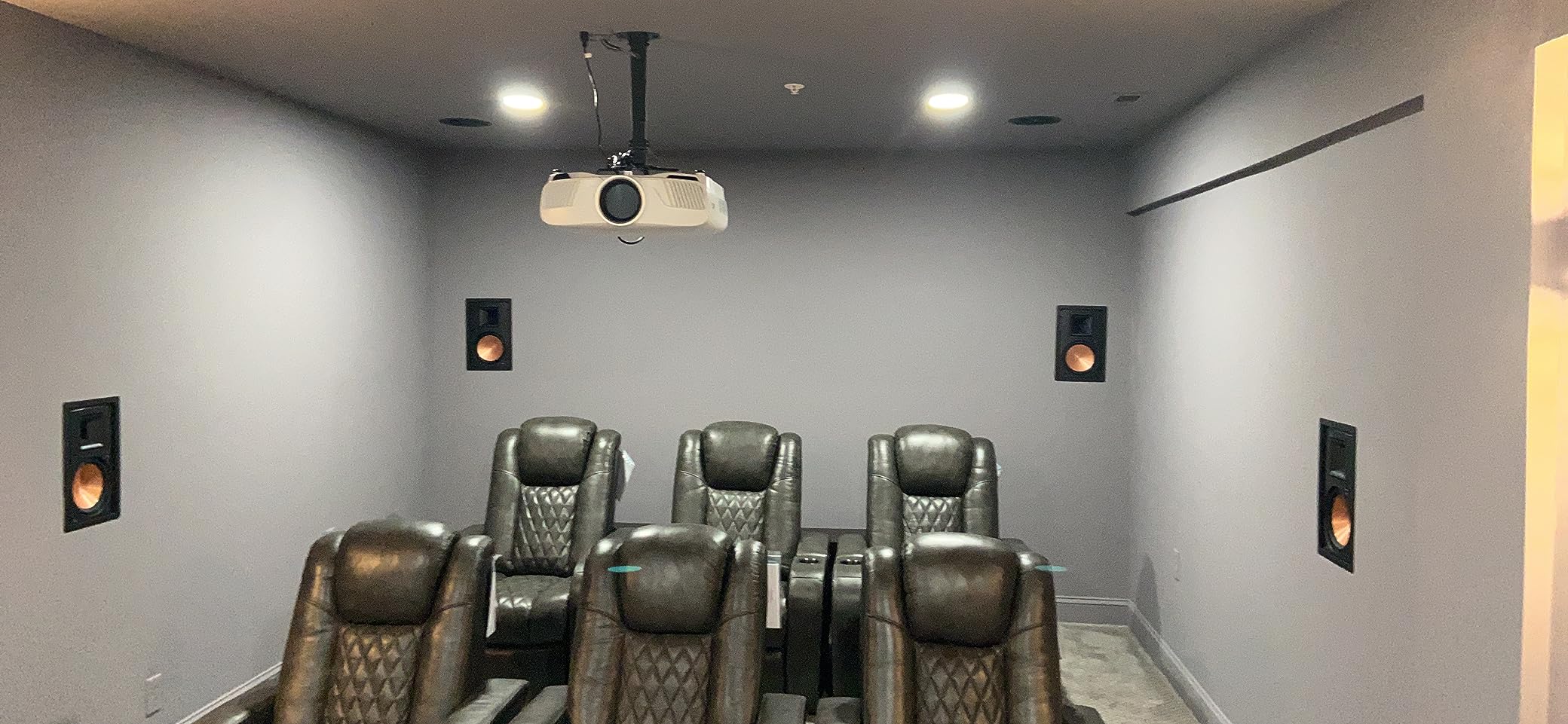 Klipsch R-5800-W II in-Wall Speakers - White (2 Speakers) customer photo 1