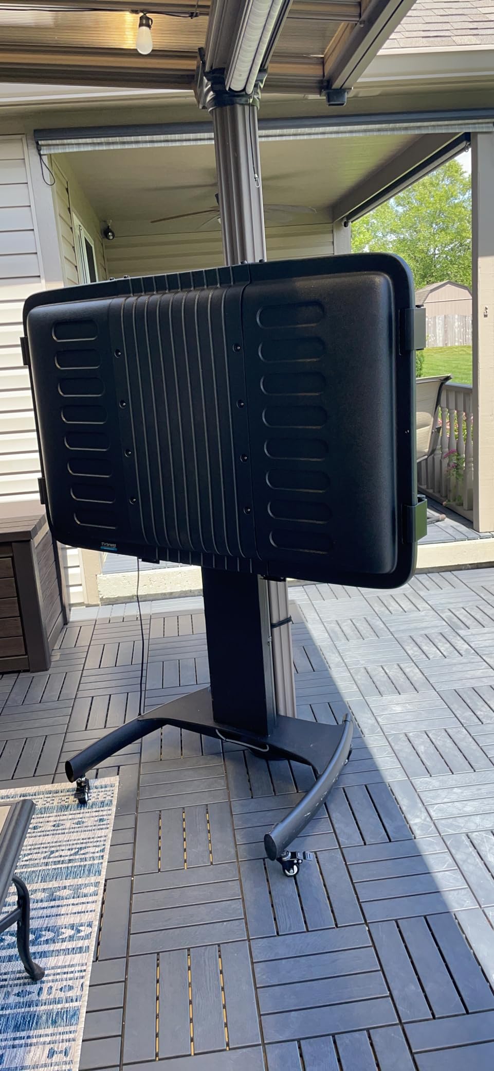 The TV Shield E-Series 36-43 Inch Outdoor TV Enclosure, Weatherproof Cover customer photo 2