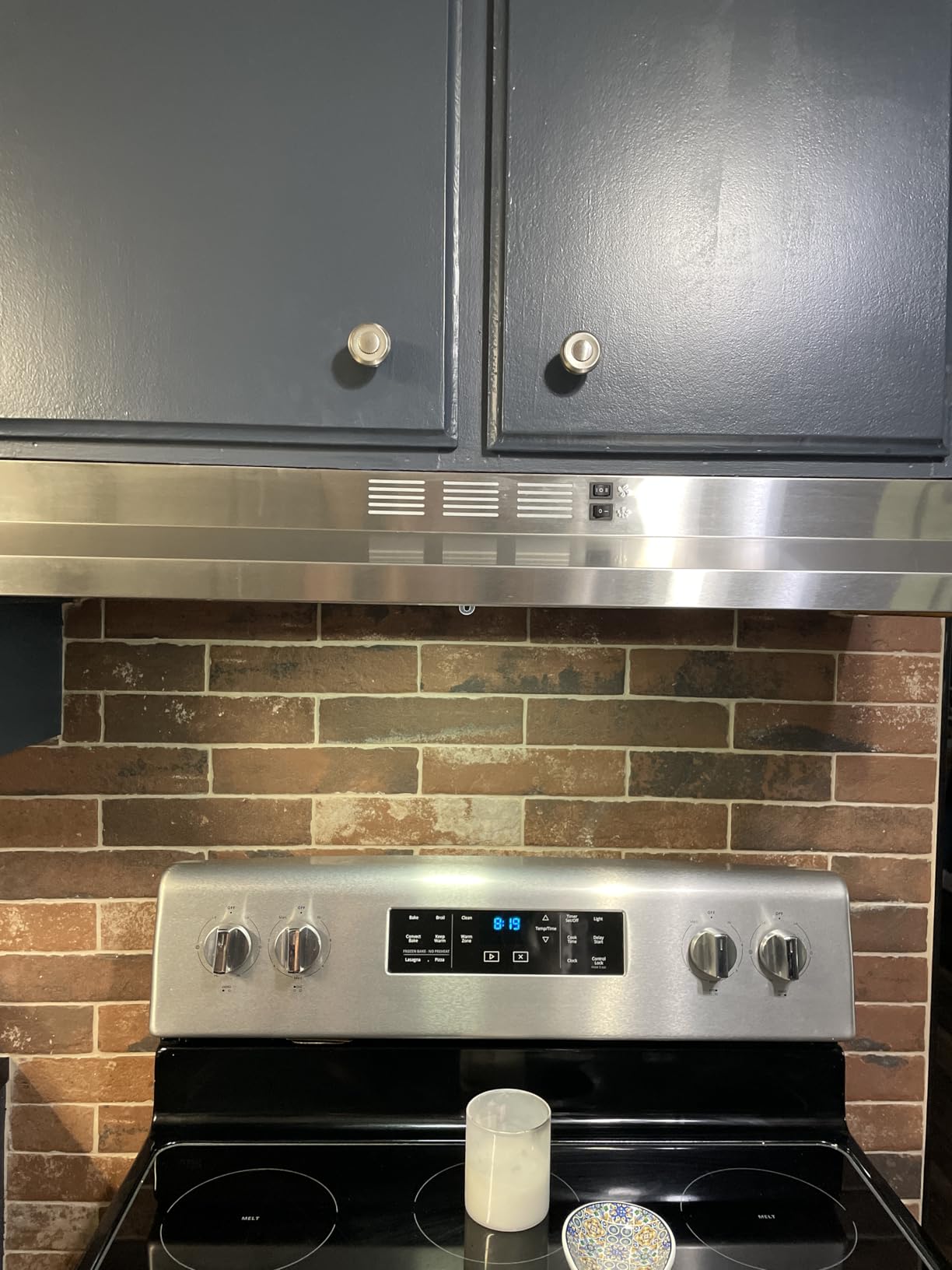 SNDOAS 30 inch Under Cabinet Range Hood, Ducted/Ductless Convertible Kitchen Hood, Stainless Steel Vent Hood with LED Light, Under Cabinet Hood with 2 Speed Exhaust Fan, White customer photo 2