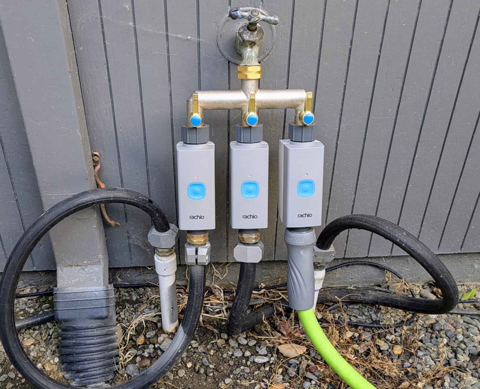 Rachio Smart Hose Timer (1 Valve Only) - App-Controlled Outdoor Faucet Timer, Quick Install & Scheduling, Expandable System - Requires WiFi Hub customer photo 1