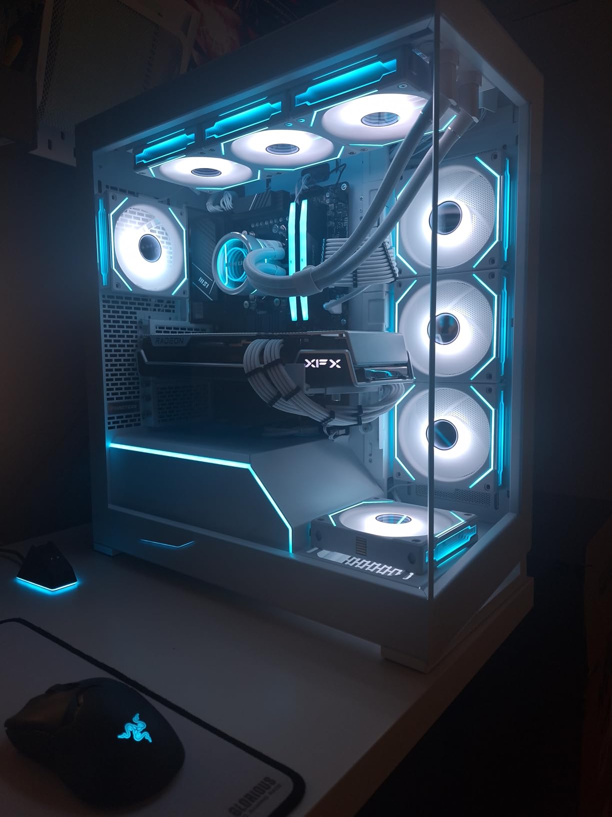 Lian Li Galahad II Trinity SL-INF 360mm AIO Liquid Cooler - Pre-Installed ARGB Daisy-chainable Radiator Fans / UNI Fan SL-INF Fans - for Intel LGA 1700/1200/115X, AMD AM5/AM4 (GA2T36INW.US) customer photo 1