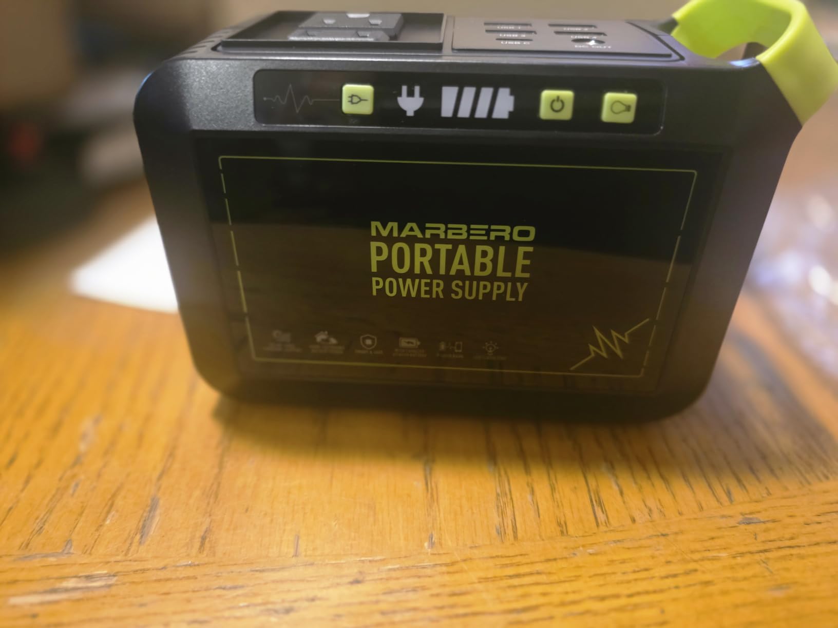 MARBERO Portable Power Station 300W 237Wh Camping Solar Generator Backup Lithium Battery with Pure Sine Wave 110V AC Outlet, USB C, USB A, DC for Outdoors Camping CPAP Home Blackout Emergency customer photo 2
