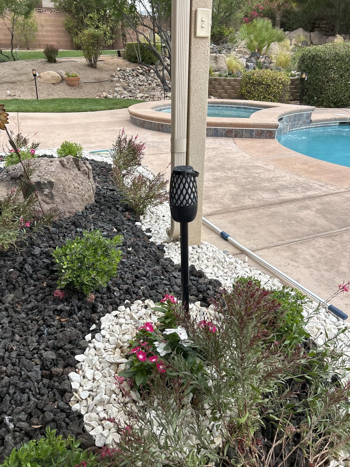 Outdoor Speakers with Lights, Multi-Sync up to 100 Speakers | IPX5 Waterproof, HD Stereo Sound, Auto-Pairing Lantern Speakers for Patio|Pool|Yard customer photo 2