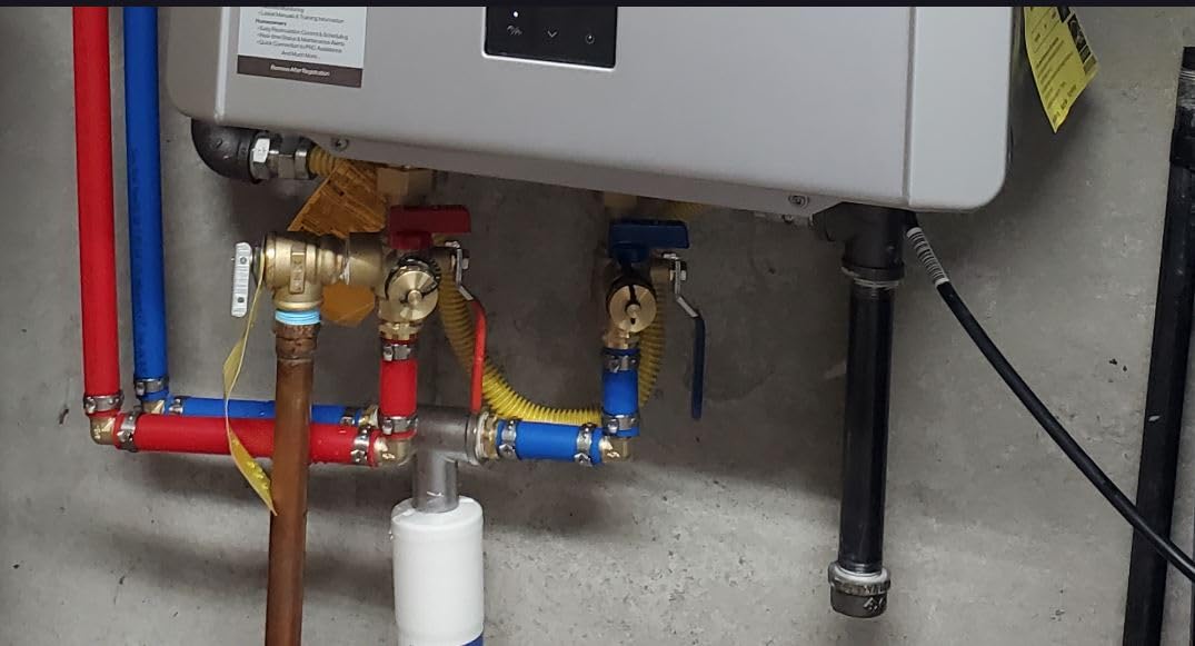 Rinnai RXP199iN Condensing Smart Sense Tankless Water Heater | 11.1 GPM, 199k BTU, Built-In Recirculation Reduces Hot Water Wait, Indoor/Outdoor Install, NG or Propane, Endless Hot Water customer photo 2