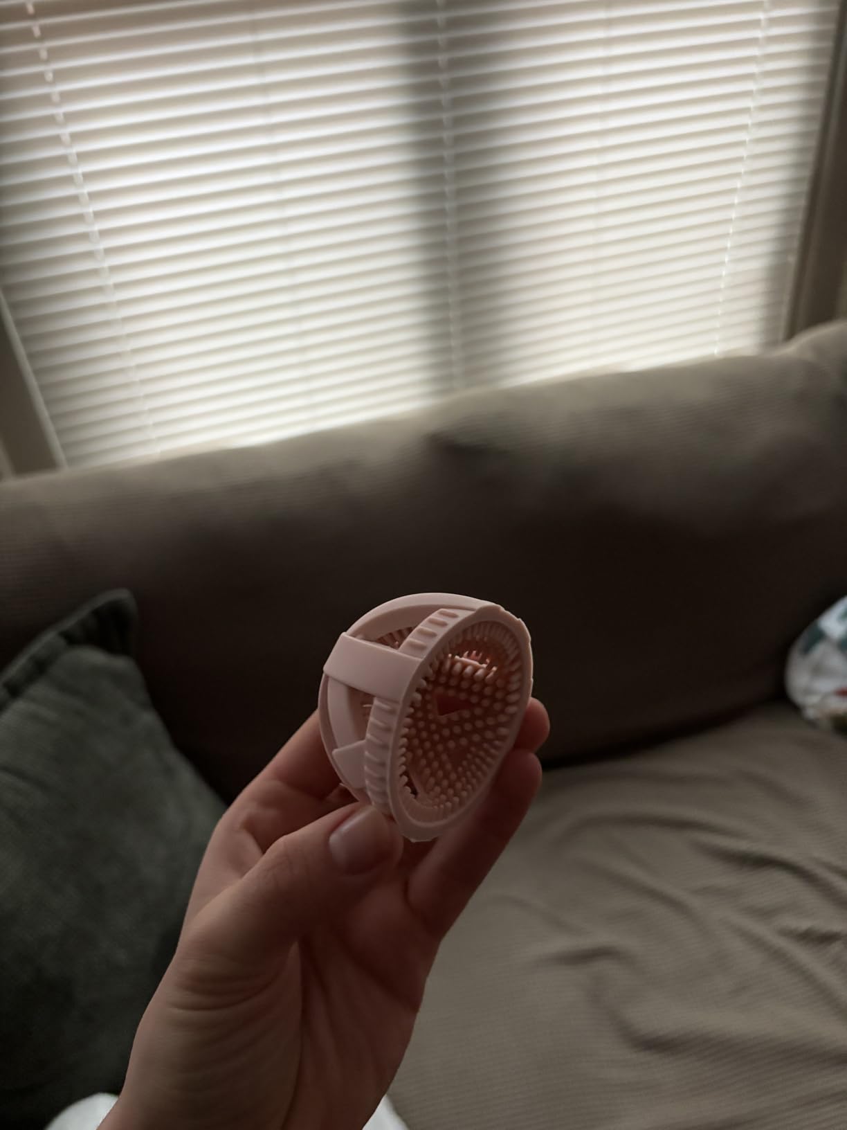 GoodEgg The Original Egg Brush, Silicone Egg Cleaning Brush for Farm Fresh Eggs, Chicken Coop Cleaning Tools, Egg Washer, Chicken Coop Accessories, Large to XL Sized Eggs, Green, As Seen On Shark Tank customer photo 2