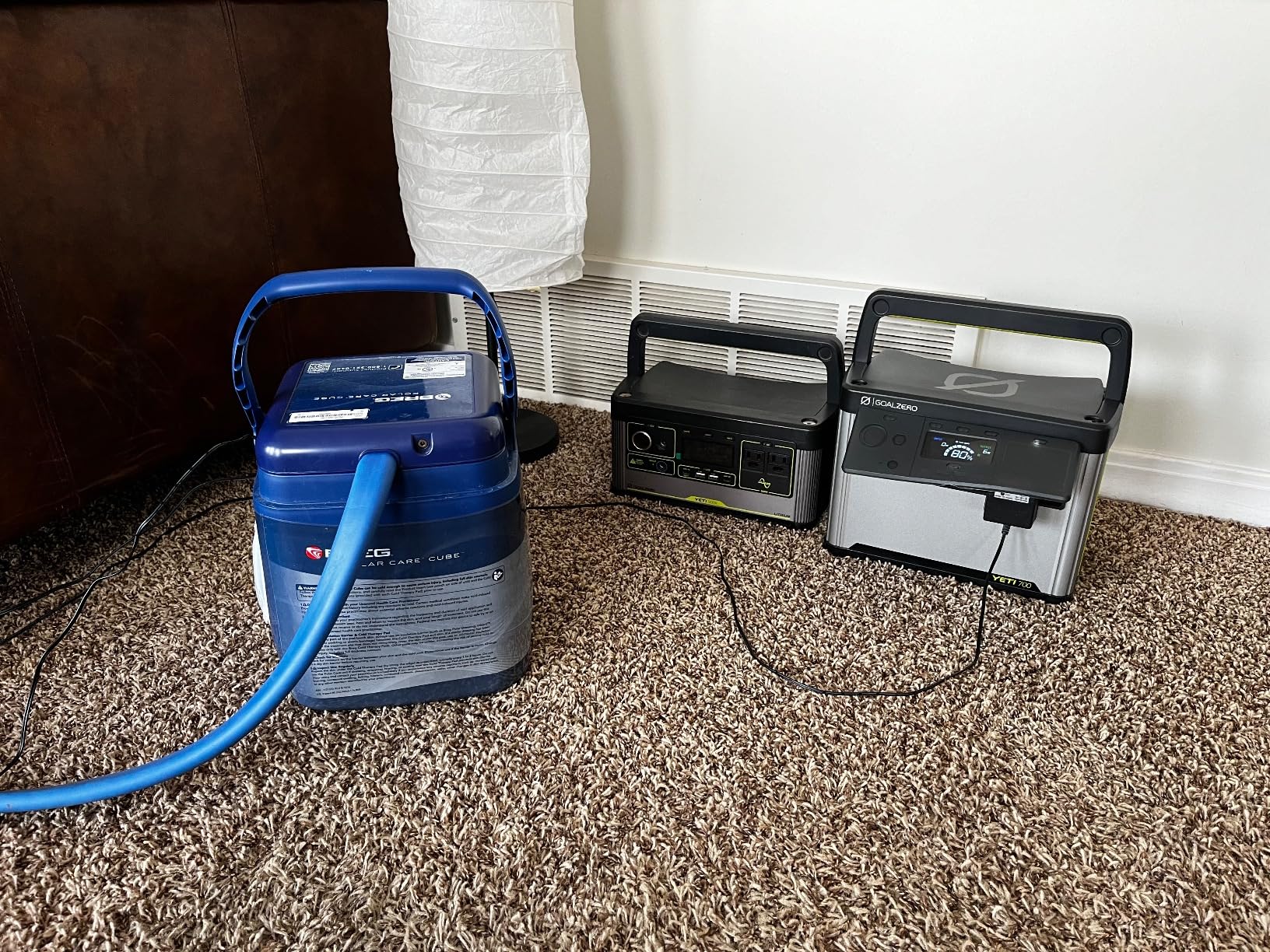 Goal Zero Yeti 700 Portable Power Station, 677Wh LiFePO4 Battery, Water Resistant & Dustproof Solar Generator for Outdoors, Camping, Tailgating, & Home, 600W AC Output with 1000W Surge customer photo 1